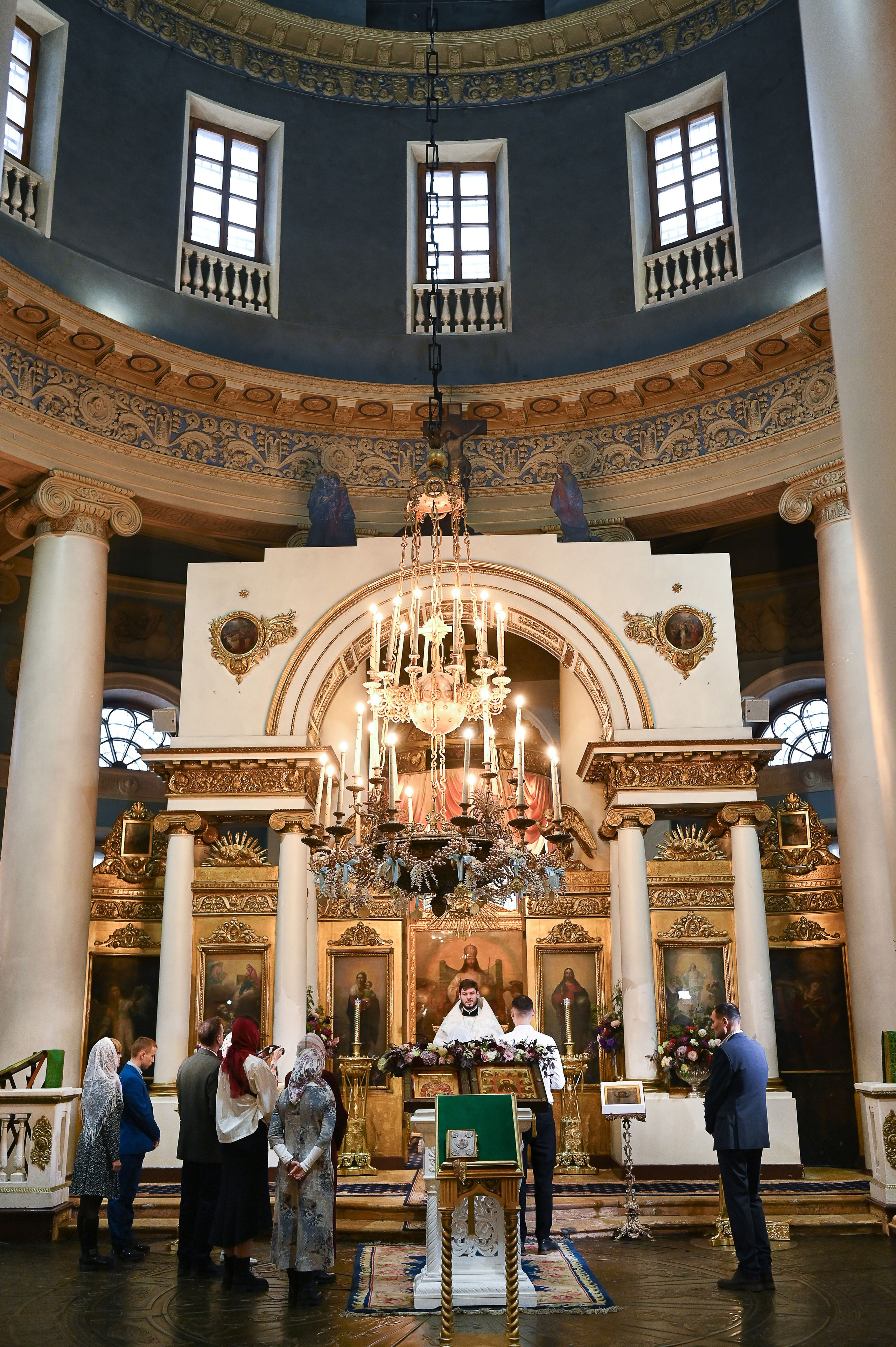 Венчание храм Всех скорбящих Радость. Семейный и детский фотограф Анна Петракова
