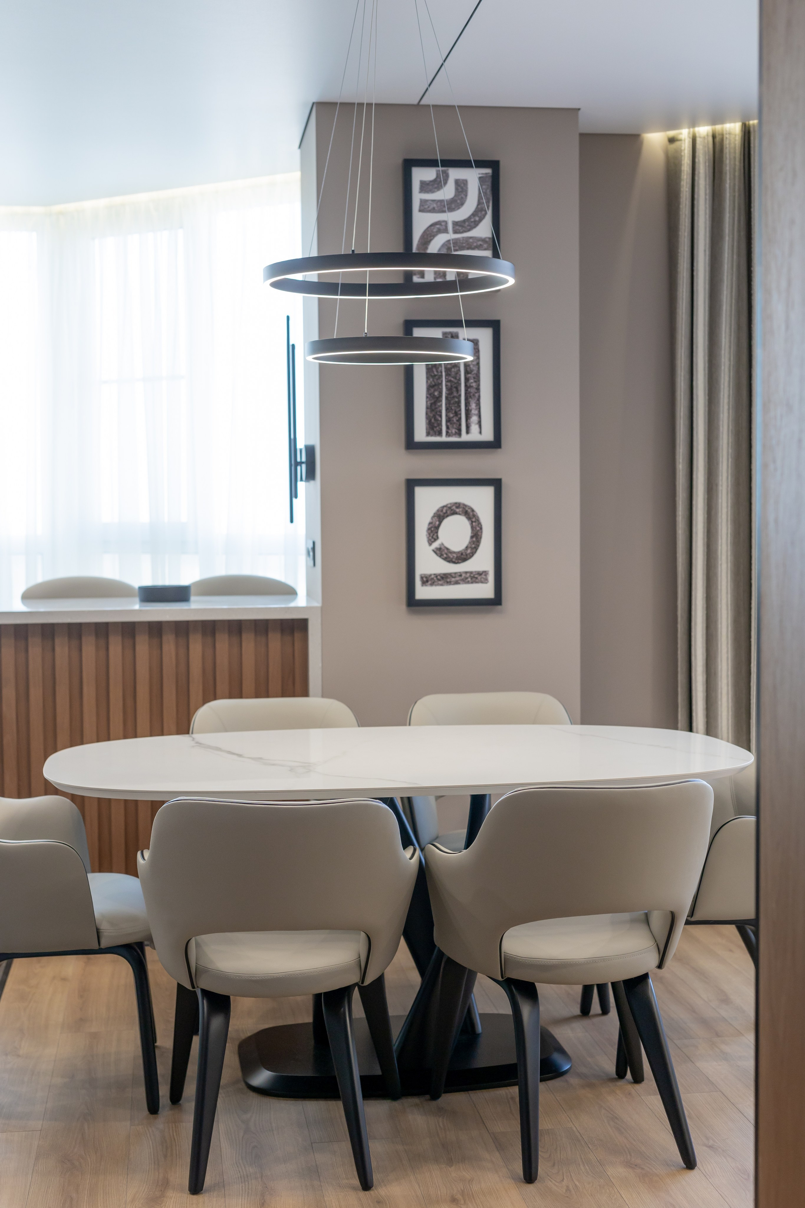 Квартира с дизайнерским ремонтом