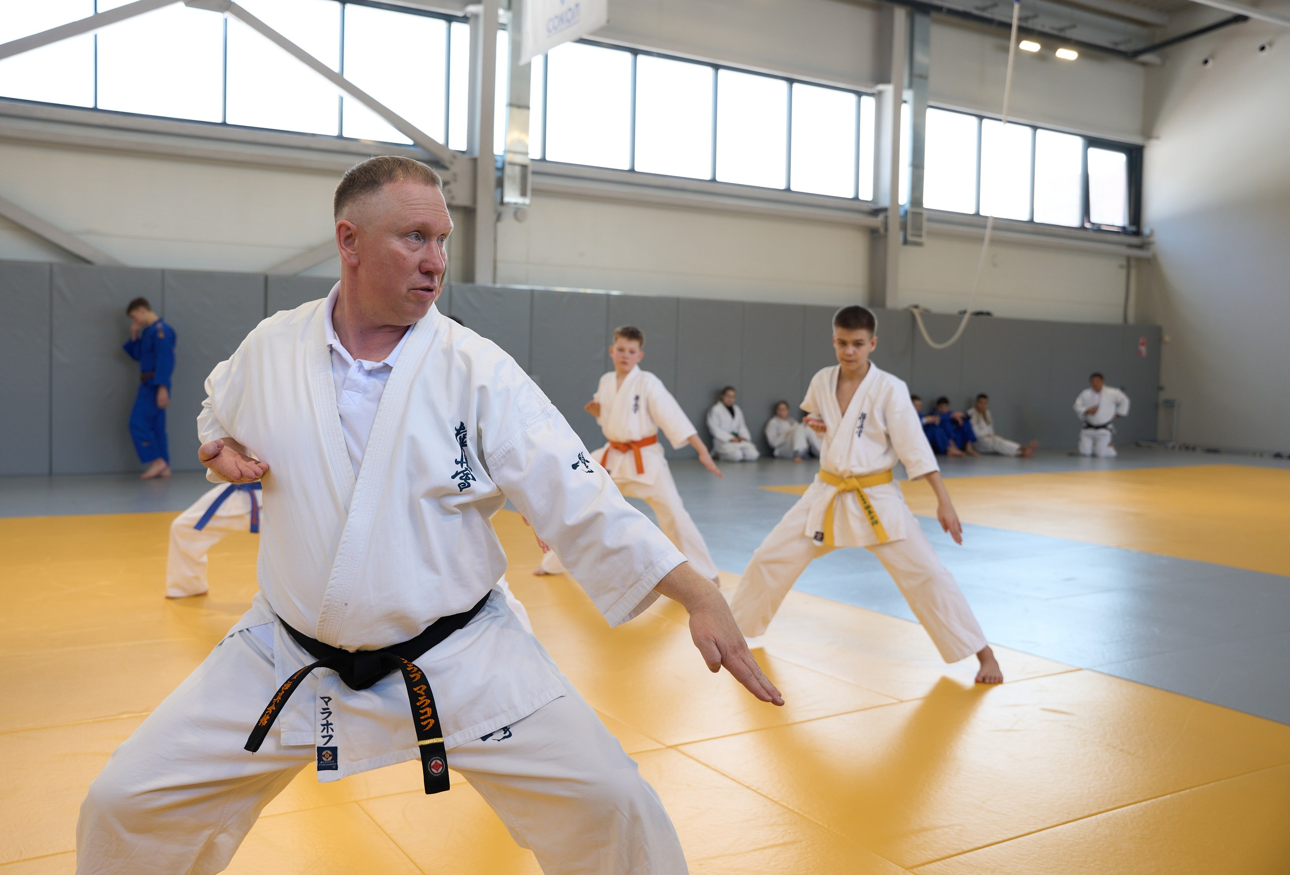 Открытие центров спортивных единоборств «Сокол» Красноярск/Дивногорск. Александр Сазонов Красноярск