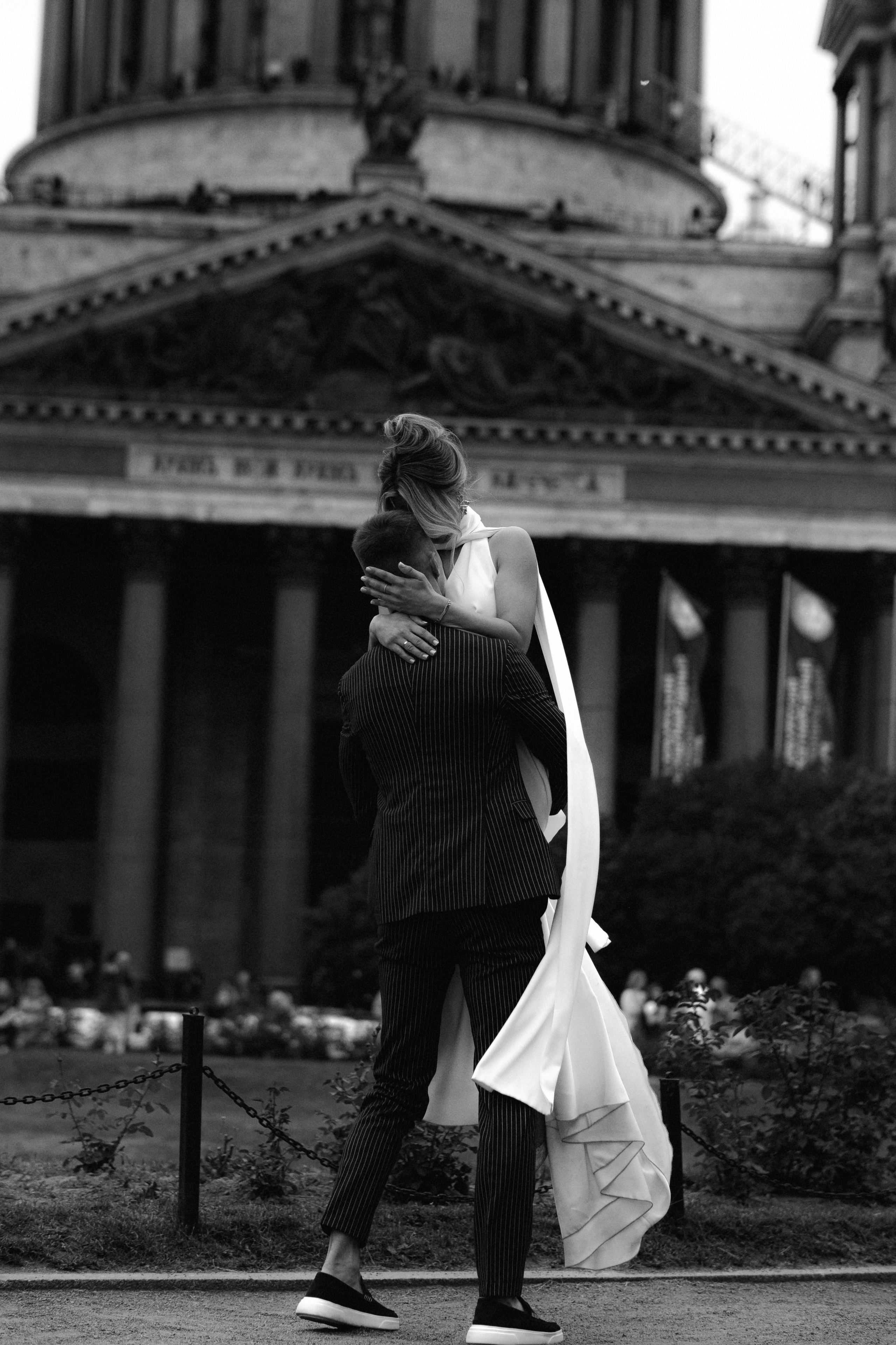 Сентиментальная свадебная фотография