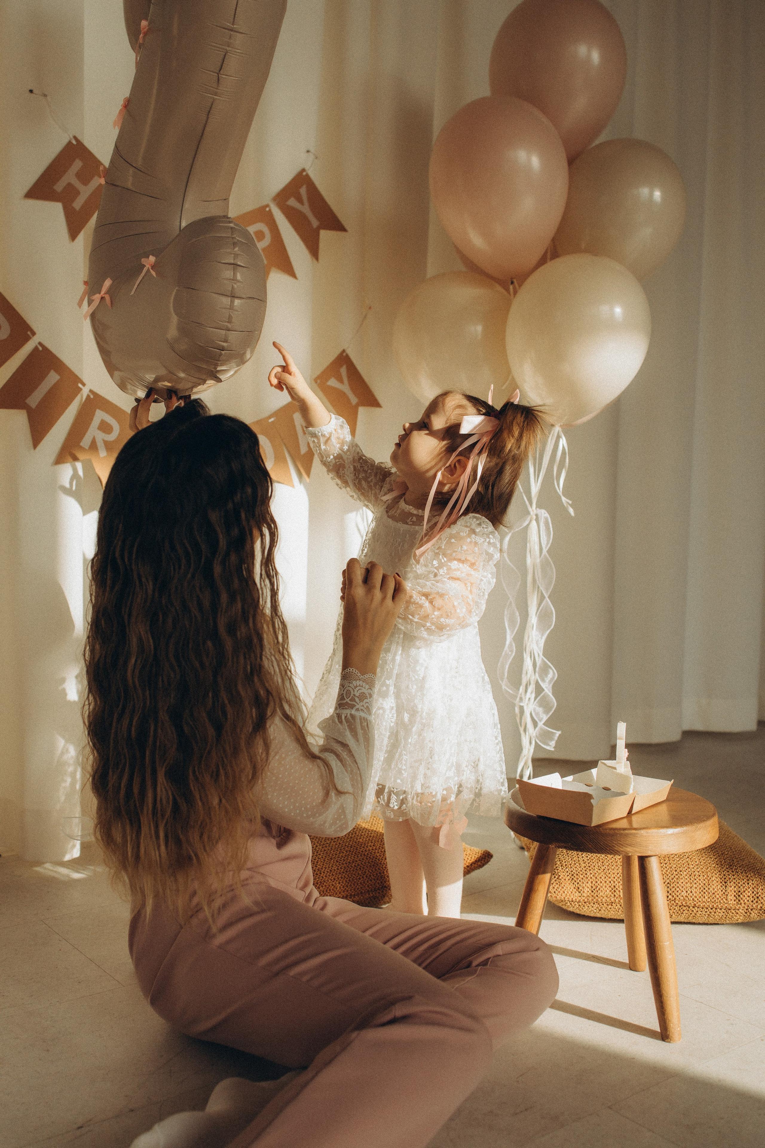 Розовые бантики. Lifestyle семейный и детский фотограф в Омске Иванова Екатерина