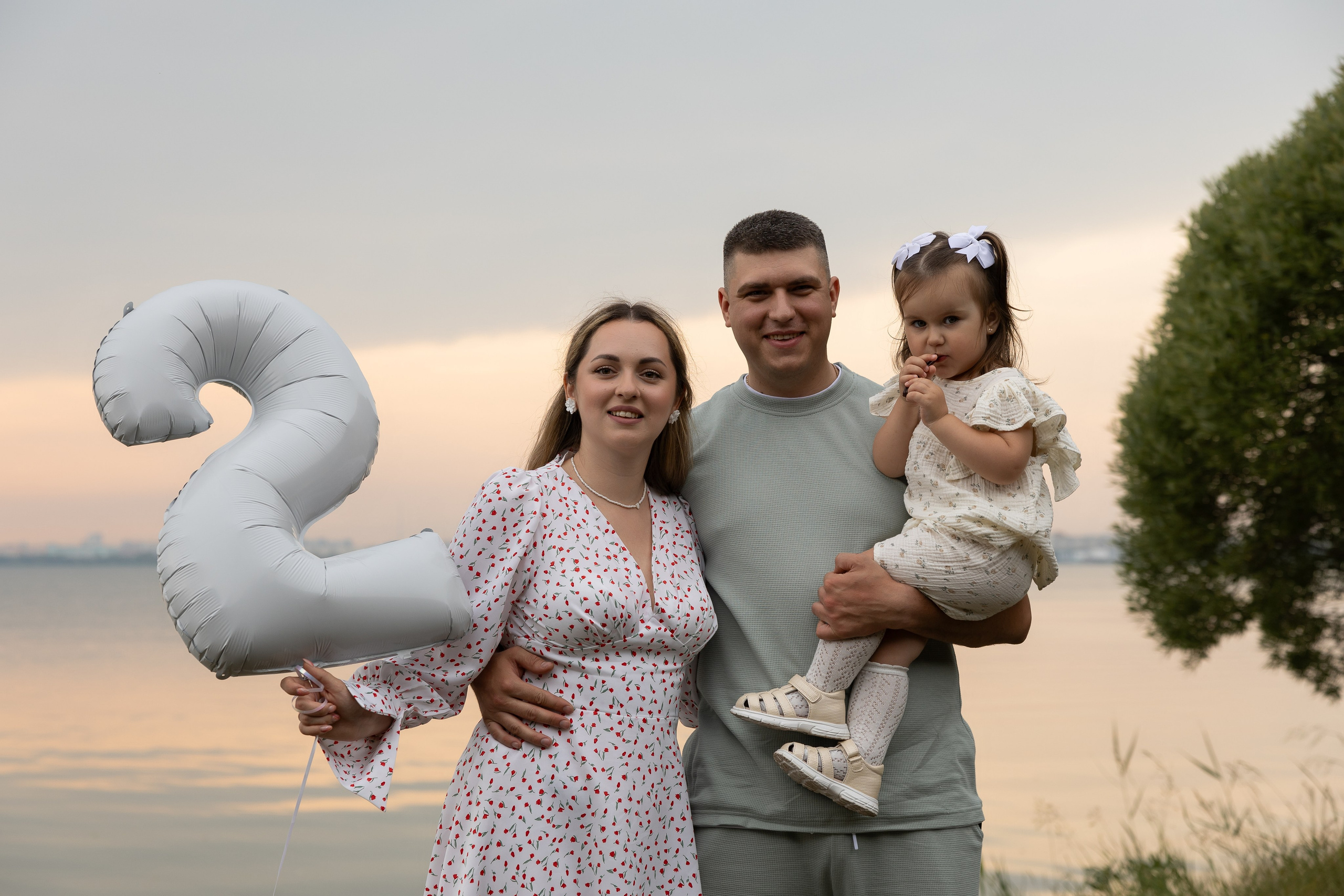 Денис, Наталья и София. Семейный и свадебный фотограф в Челябинске Мария Леонтьева