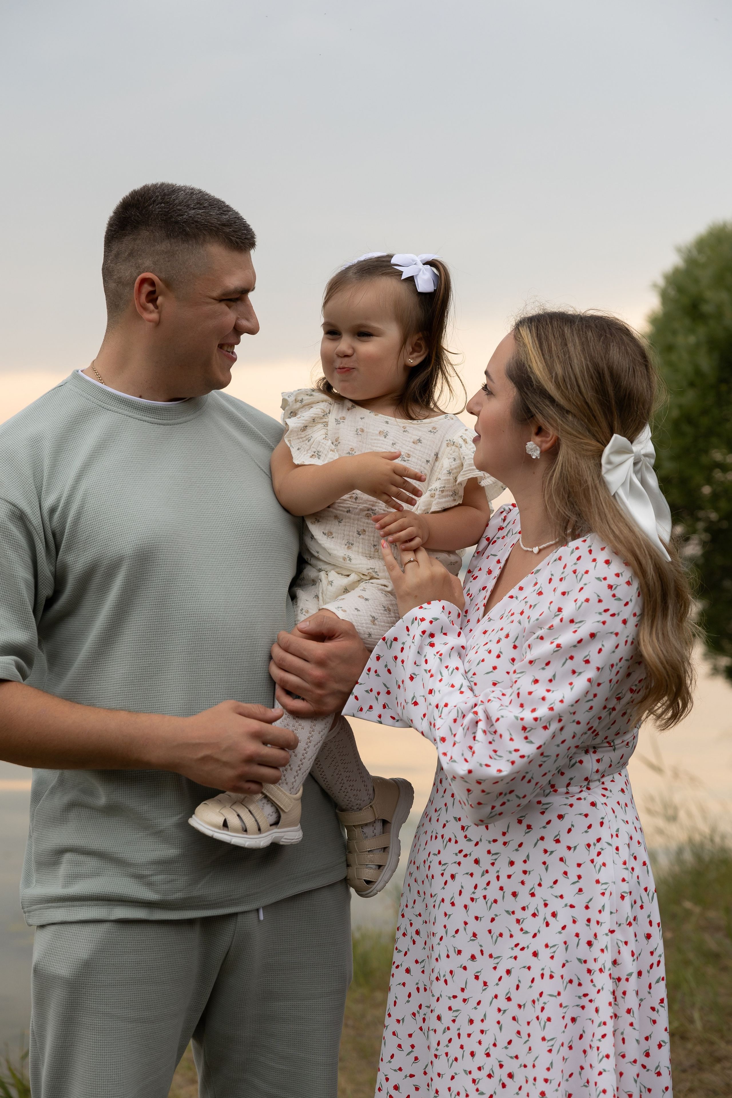 Денис, Наталья и София. Семейный и свадебный фотограф в Челябинске Мария Леонтьева