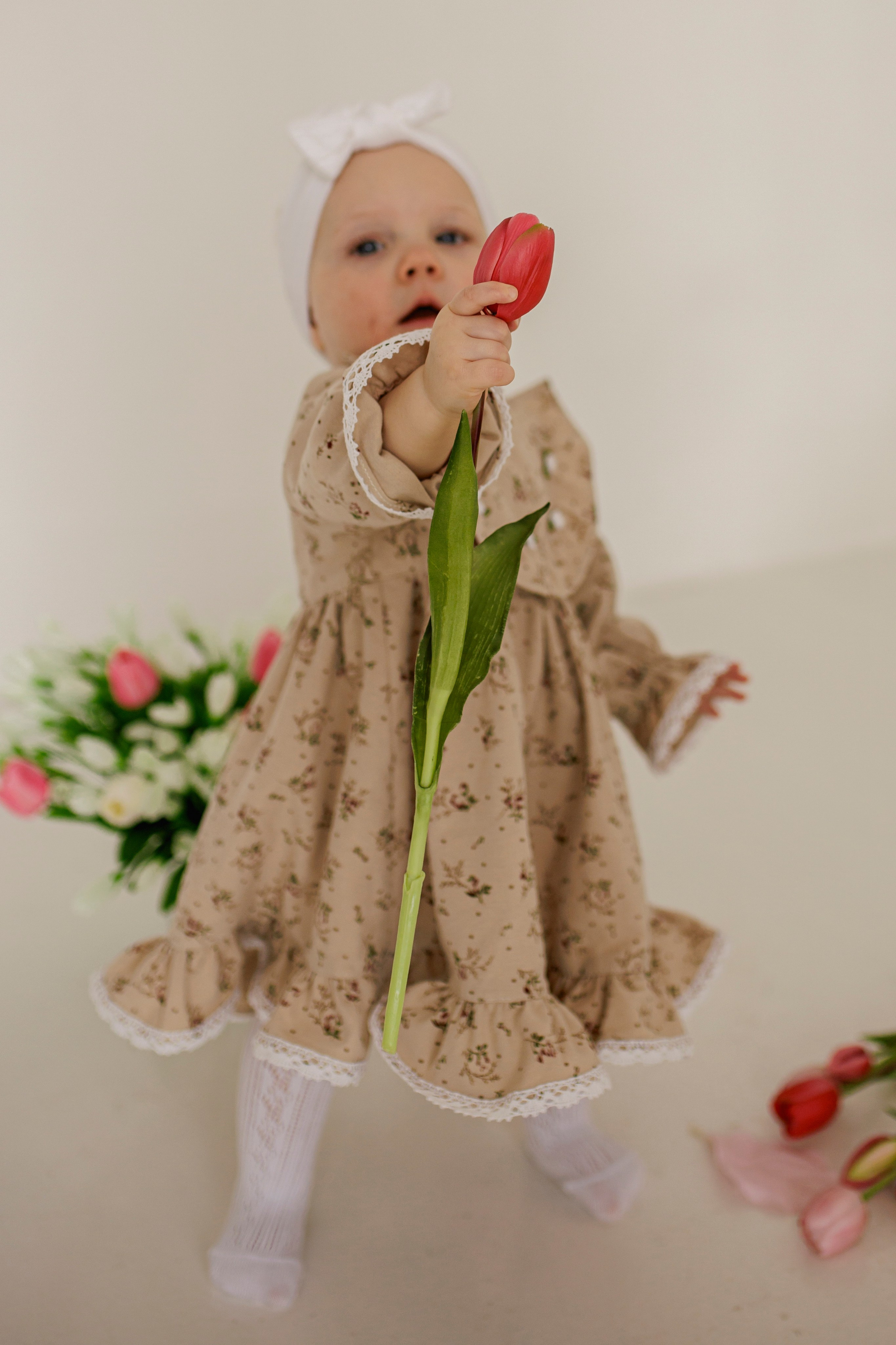 Сьемка годика для Анечки. Семейный и детский фотограф в Рязани Васюгова Мария