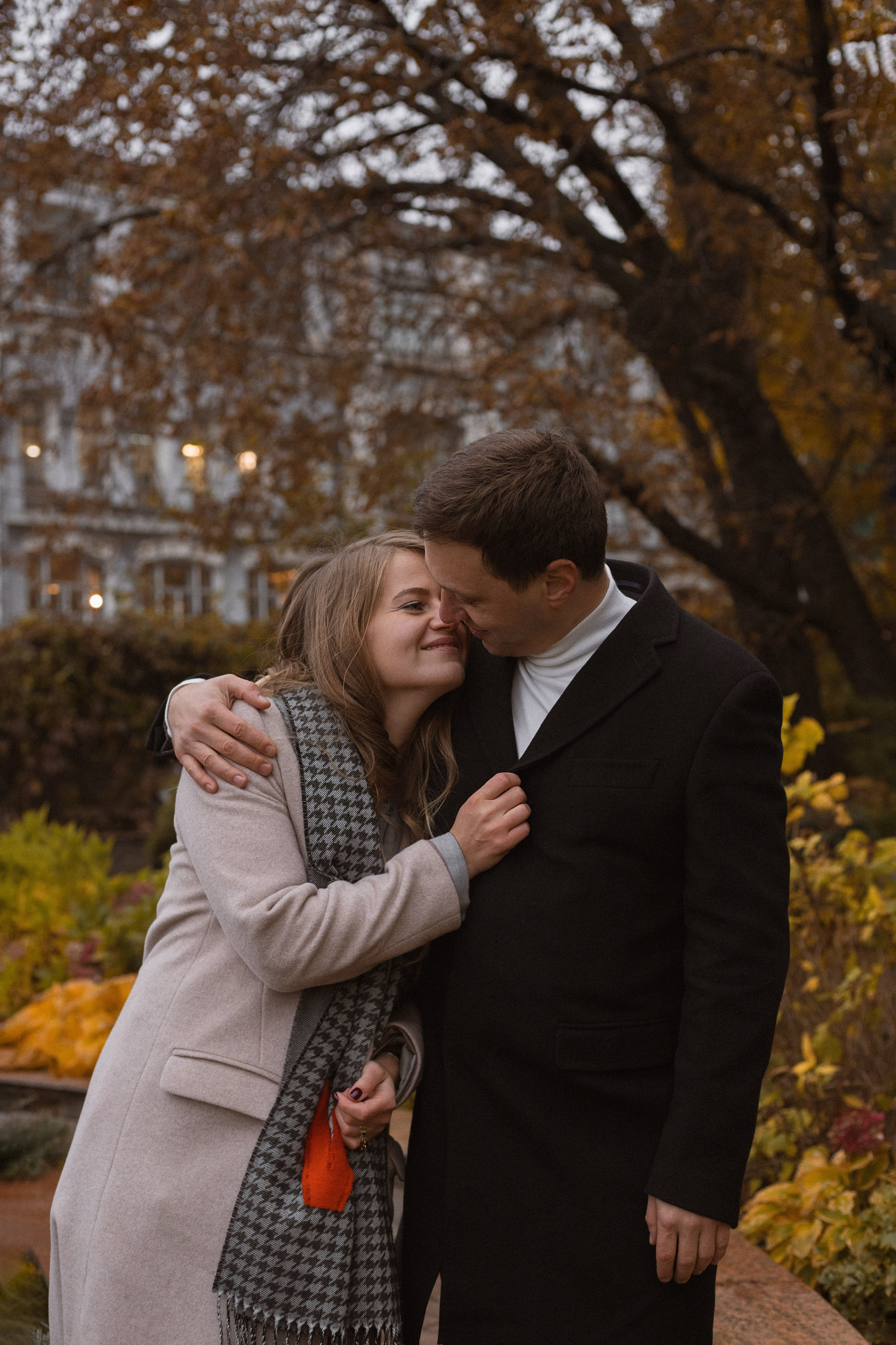 Осенняя прогулка. Свадебный и портретный фотограф в Москве Мария Кравченко