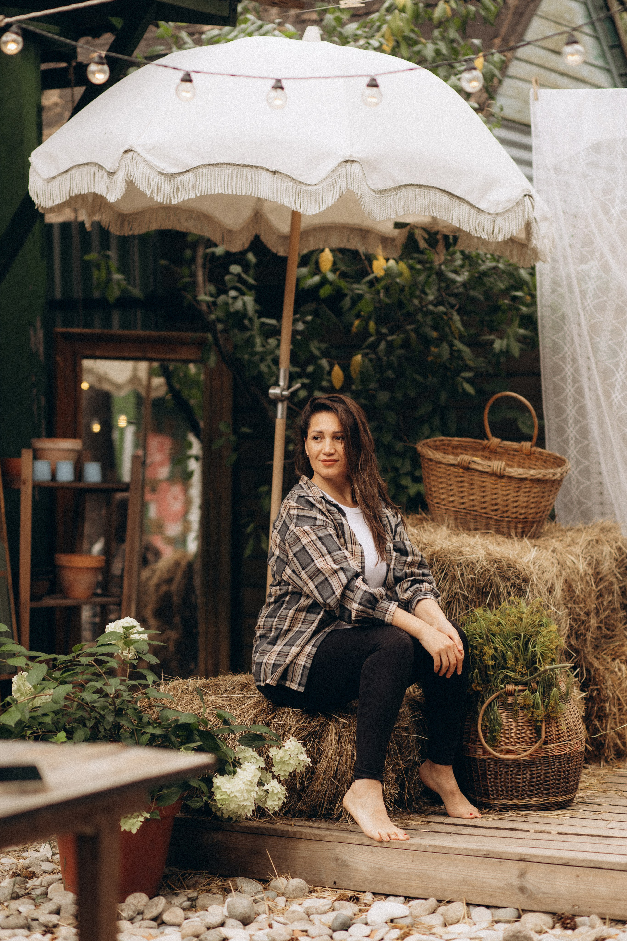 Белла и Илона. Green Dacha. Семейный фотограф в Люберцах Шешина Анастасия