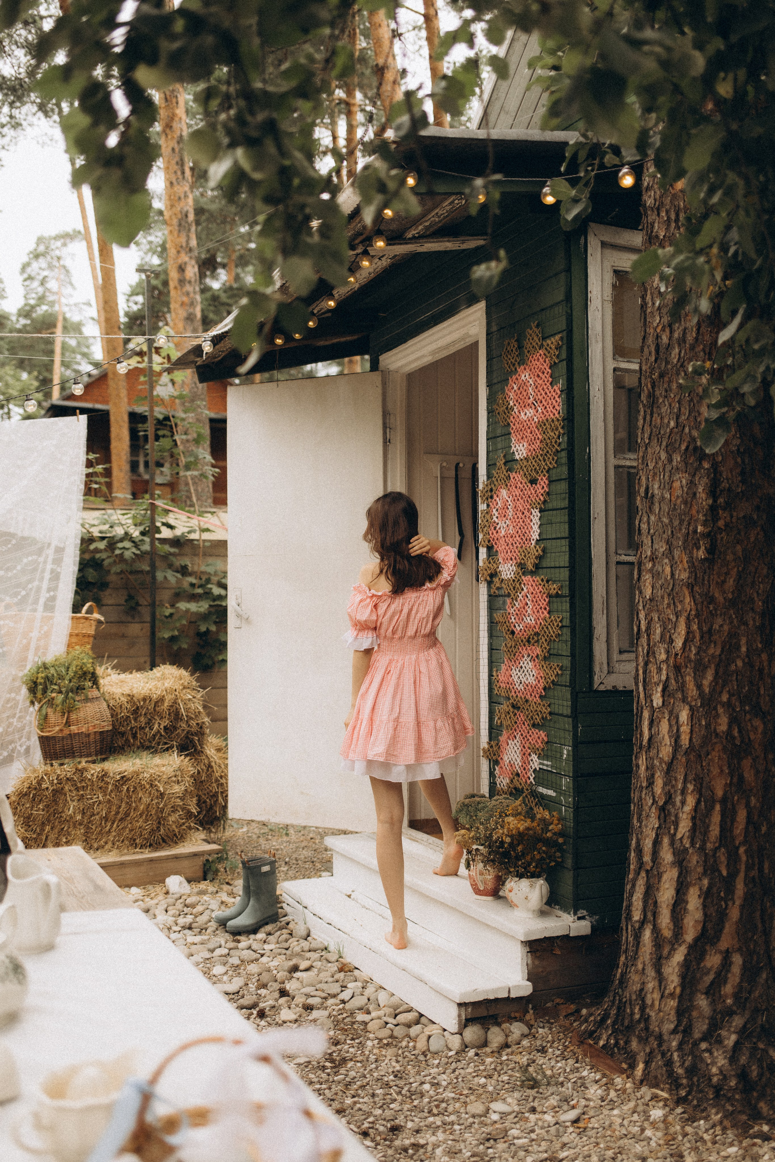 Белла и Илона. Green Dacha. Семейный фотограф в Люберцах Шешина Анастасия