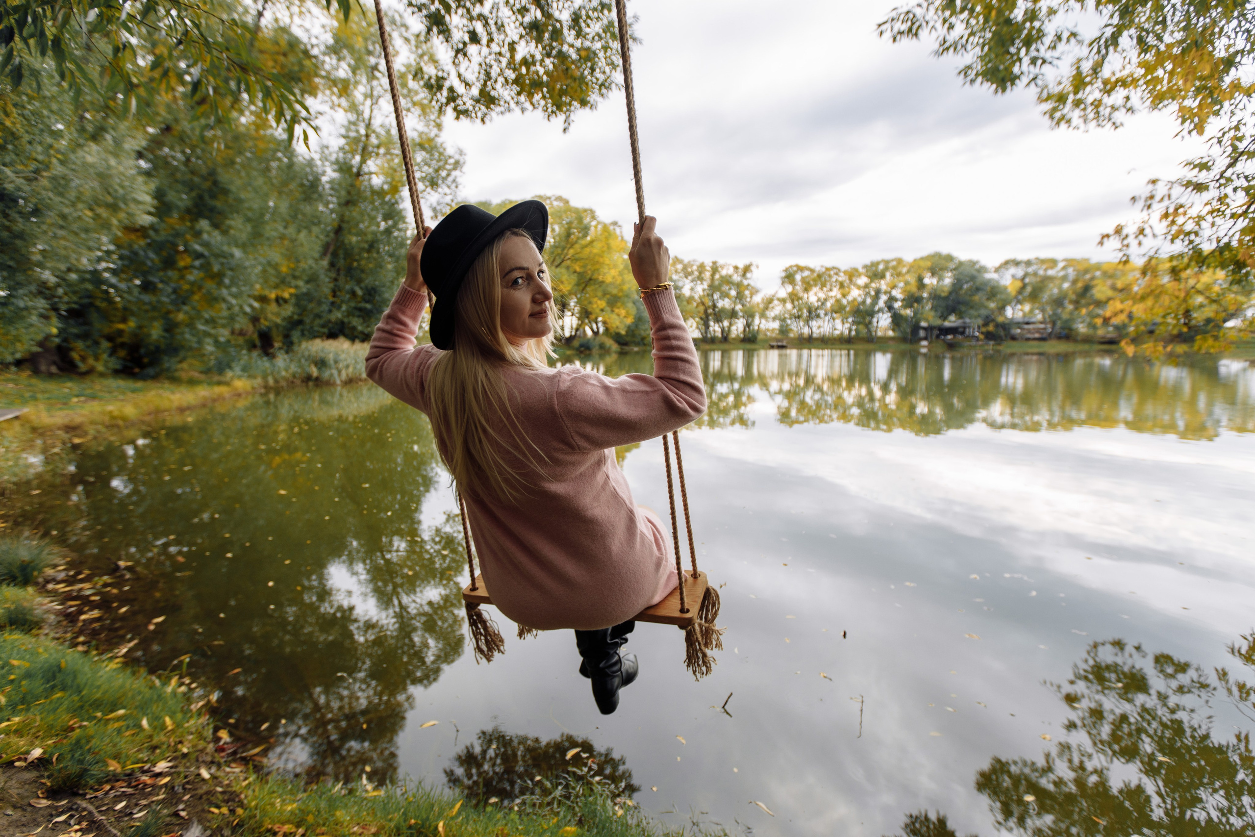 Осеняя на озере. Фотограф в Барнауле Ирина Чикалова