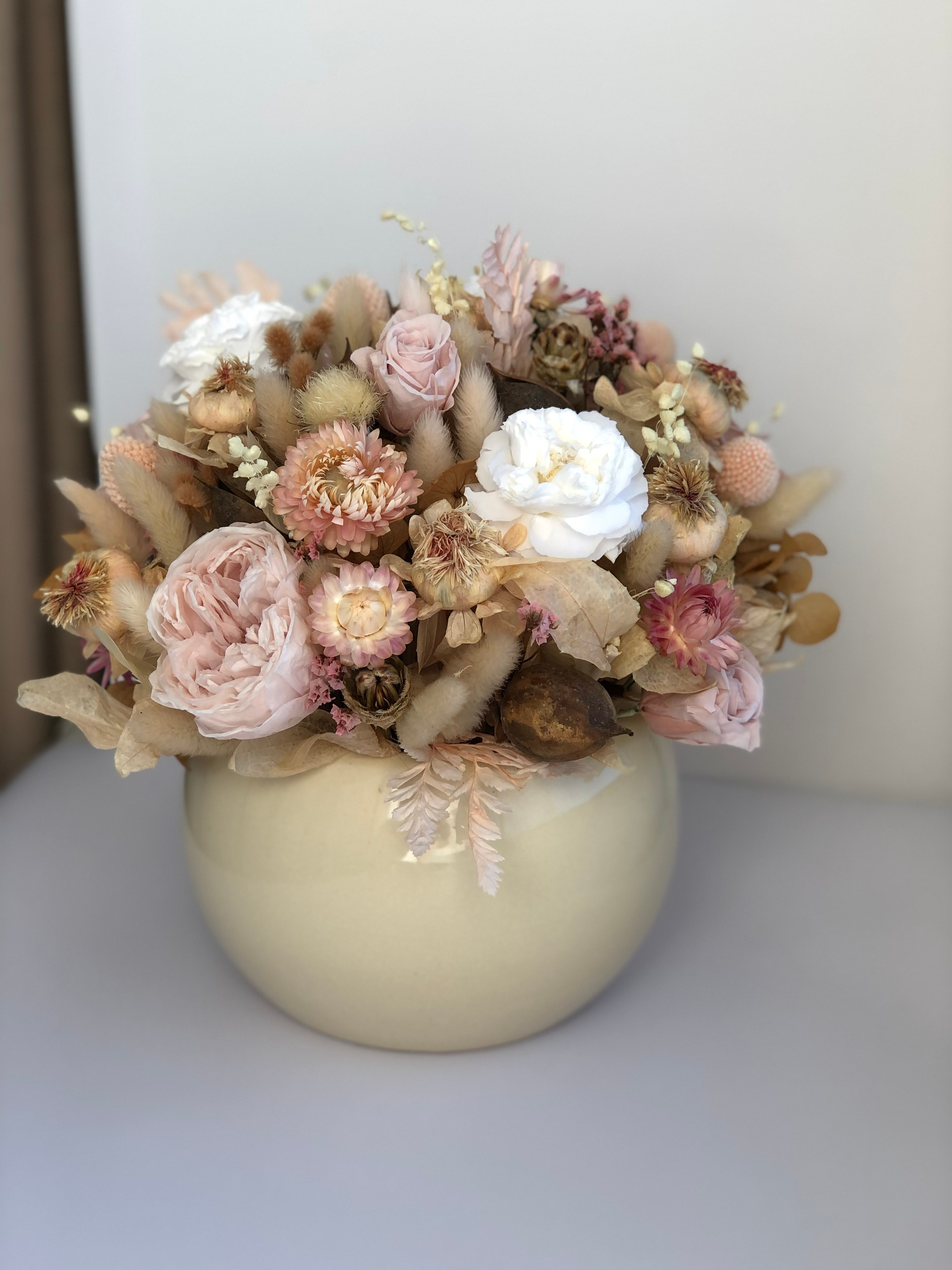 Примеры работ. Стабилизированные цветы Букеты Москва