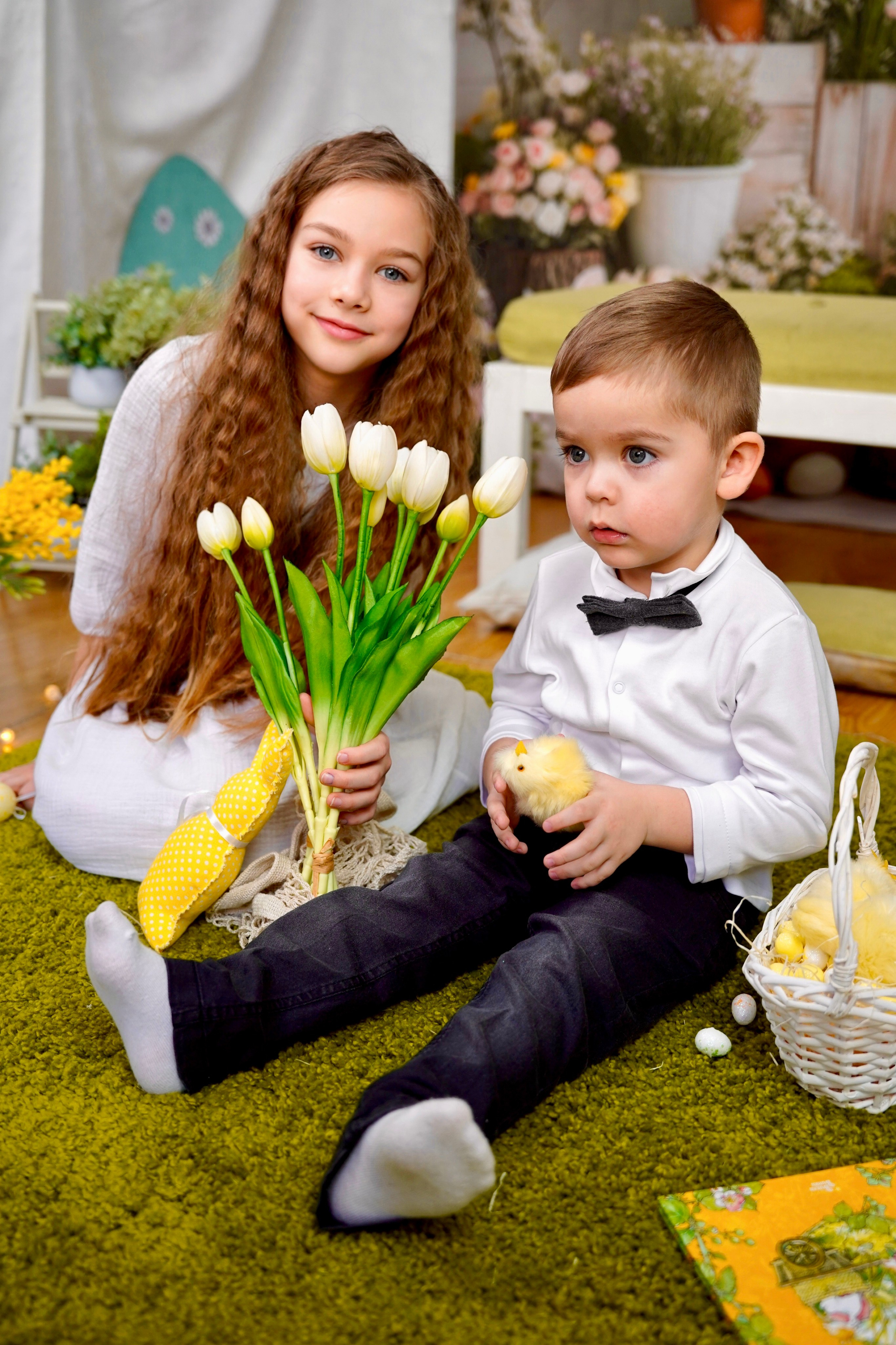 Весенний-Пасхальный 2025 № 2. Семейный и детский фотограф Александра Гвоздикова