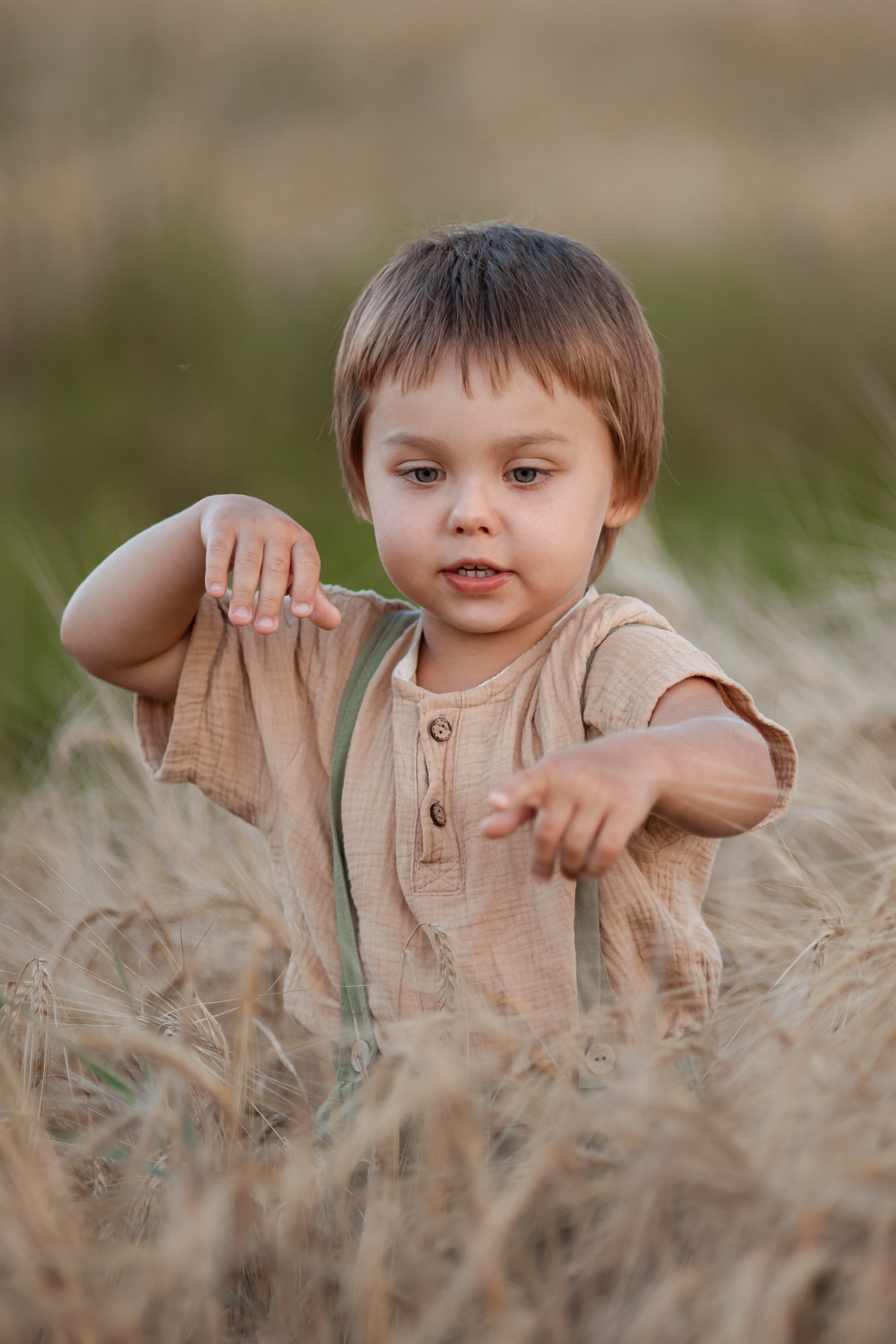 Детская фотосессия в полях | Надежда Воробьёва. Семейный и женский фотограф в Москве Надежда Воробьева