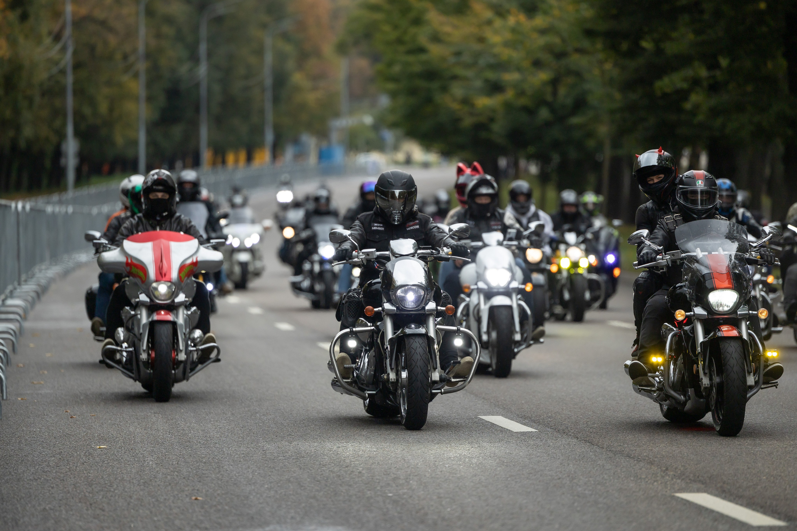 13-й Московский Мотофестиваль. Фотограф Владимир Охрименко