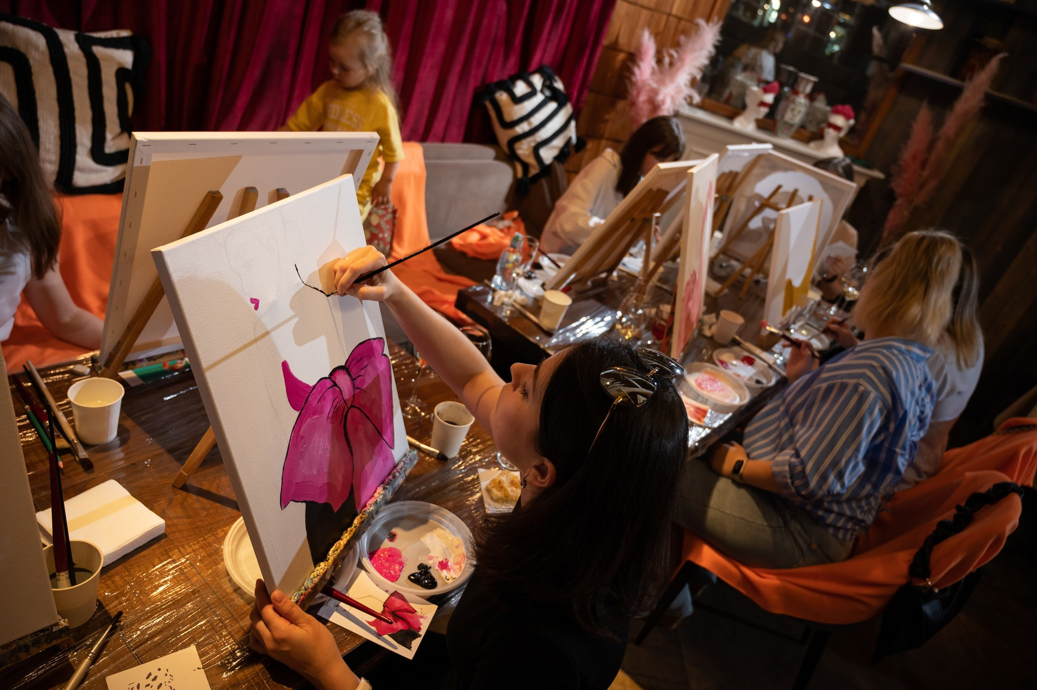 Творчество в ресторане Большая кухня. Свадебный и семейный фотограф из Санкт-Петербурга Климов Анатолий