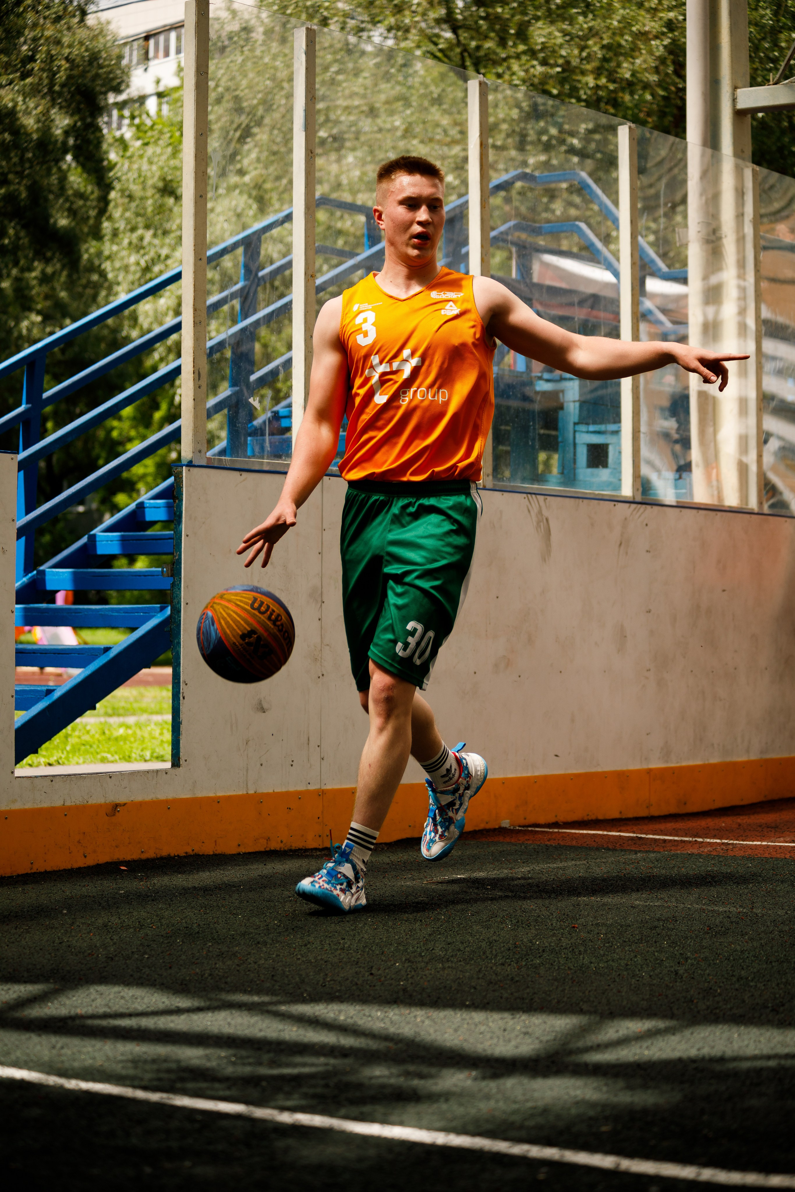 Всероссийское массовое соревнование «ОРАНЖЕВЫЙ МЯЧ». Спортивный фотограф — Никита