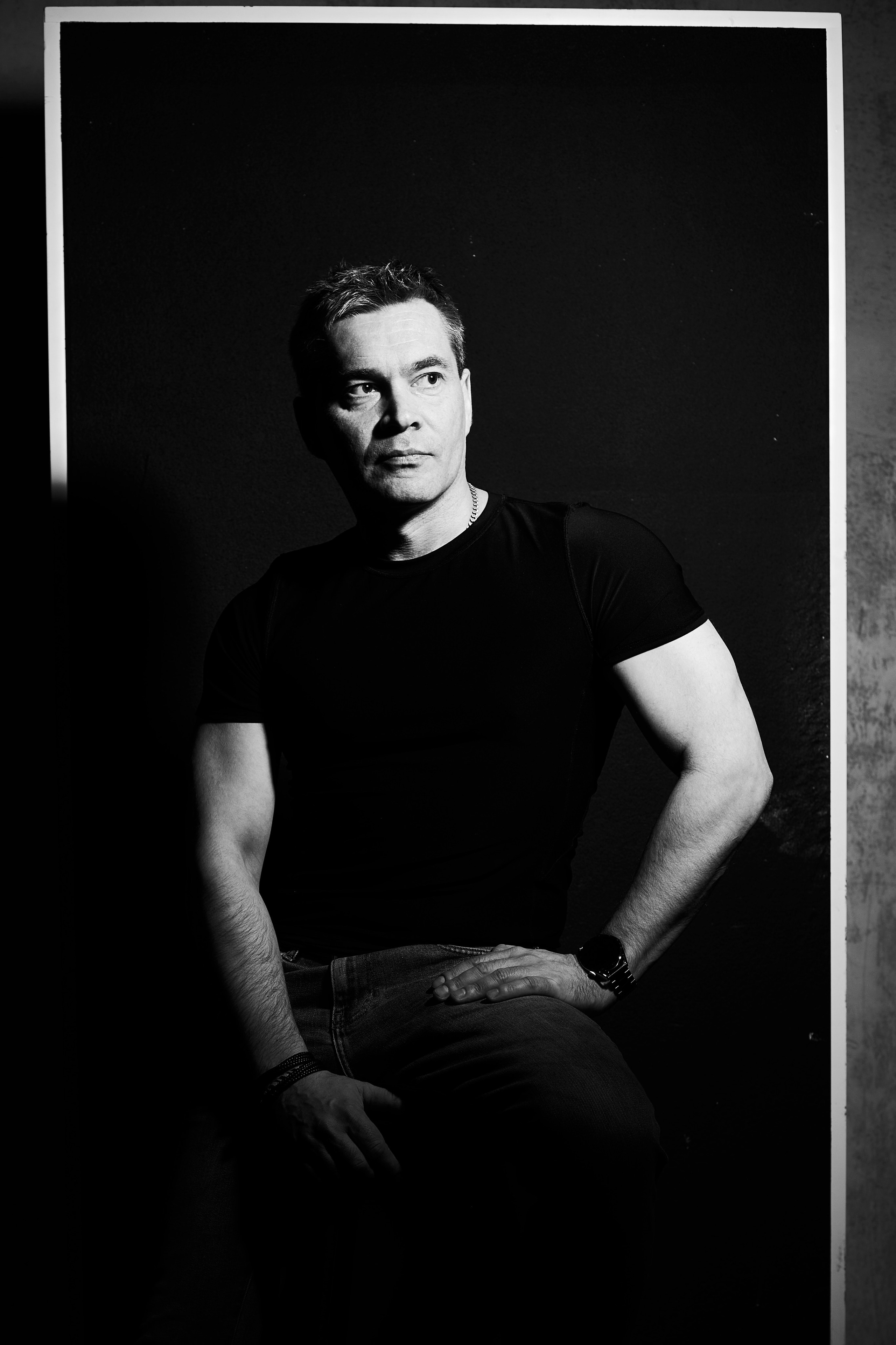 Мужской портрет в студии. Анна Потявина. Фотограф Москва