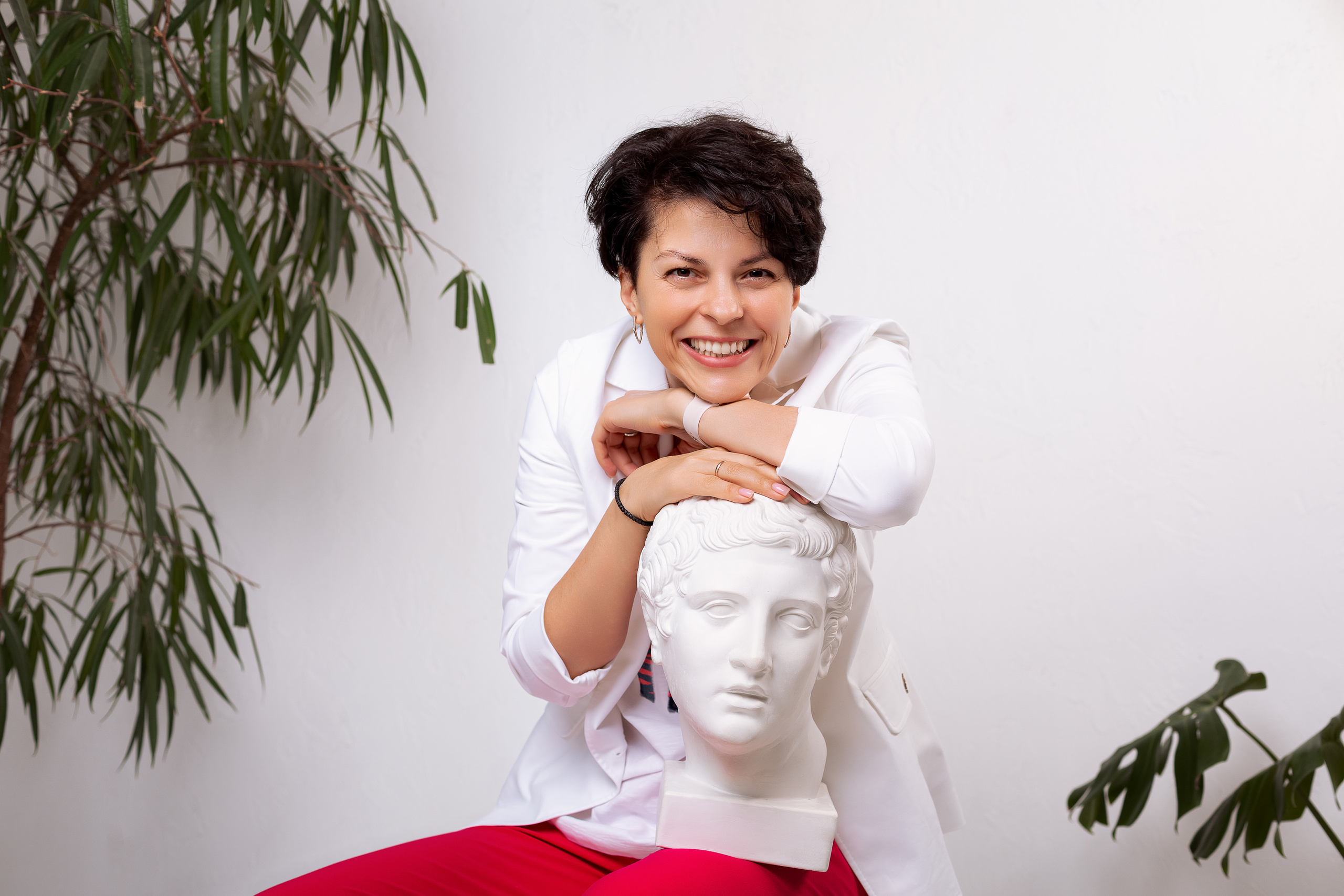 Студийная съемка для спортивного диетолога Светланы. Семейный и детский фотограф Комина Елена, Власиха, Одинцово