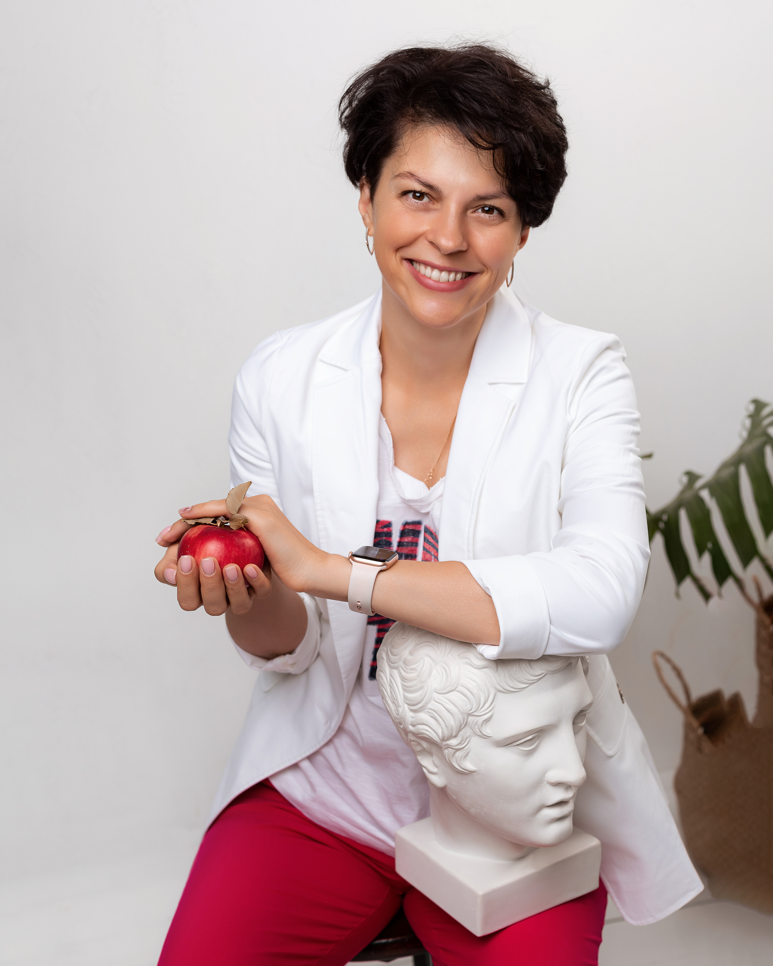 Студийная съемка для спортивного диетолога Светланы. Семейный и детский фотограф Комина Елена, Власиха, Одинцово