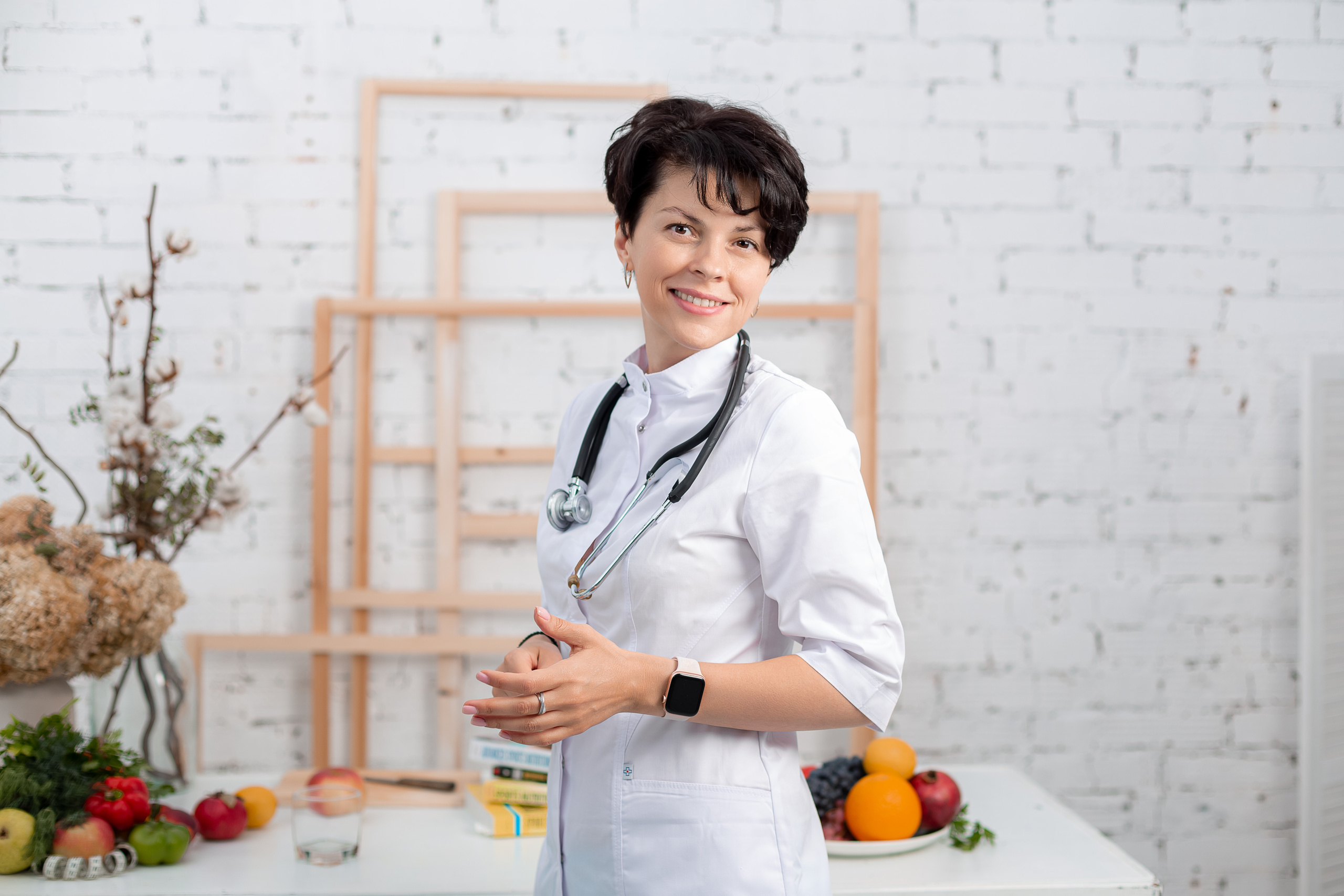 Студийная съемка для спортивного диетолога Светланы. Семейный и детский фотограф Комина Елена, Власиха, Одинцово