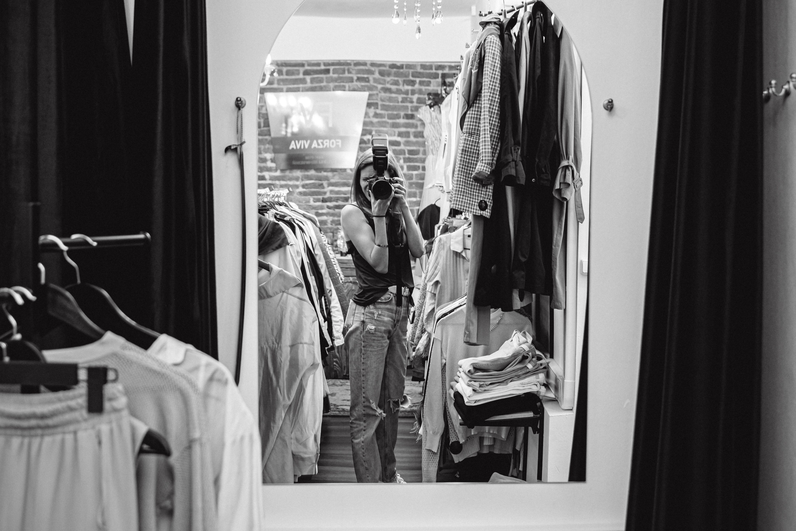 Шопинг со стилистом. Портретный фотограф в Санкт-Петербурге Дмитриева Наталия