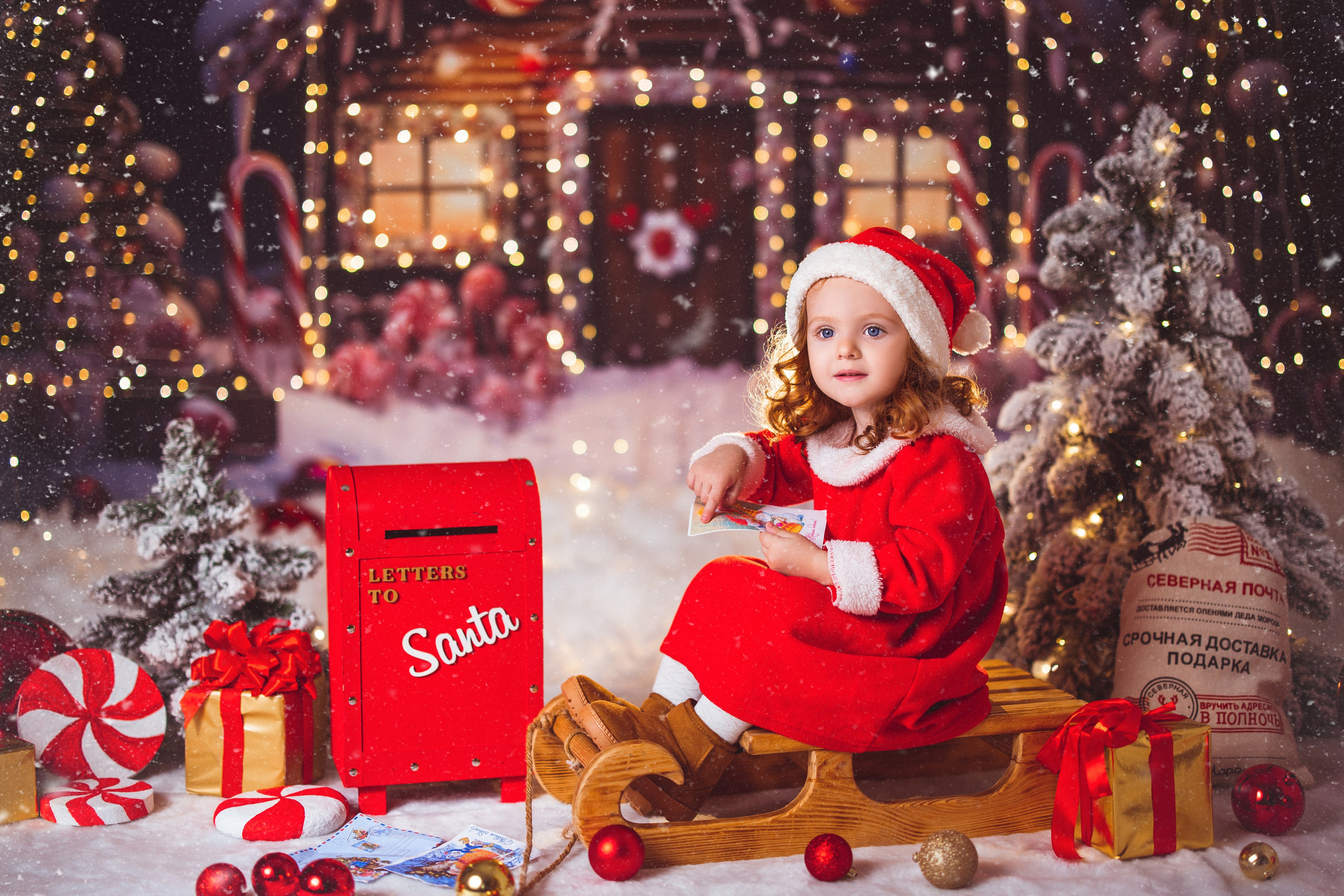 Фотостудия «Антураж», Пряничный домик. Семейный и детский фотограф в Краснодаре Анна Трашкова