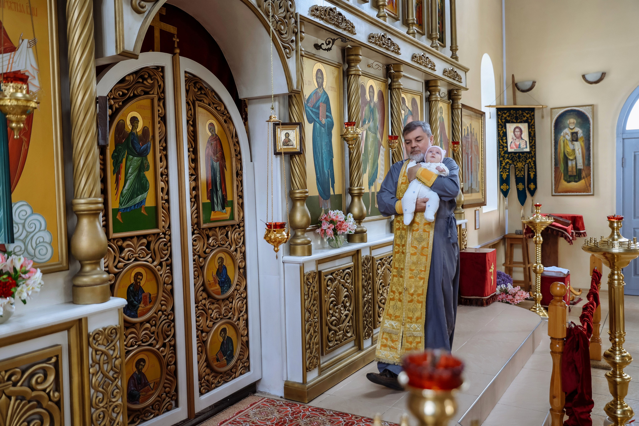 Крещение Алисы. Свадебный фотограф Ольга Гречко