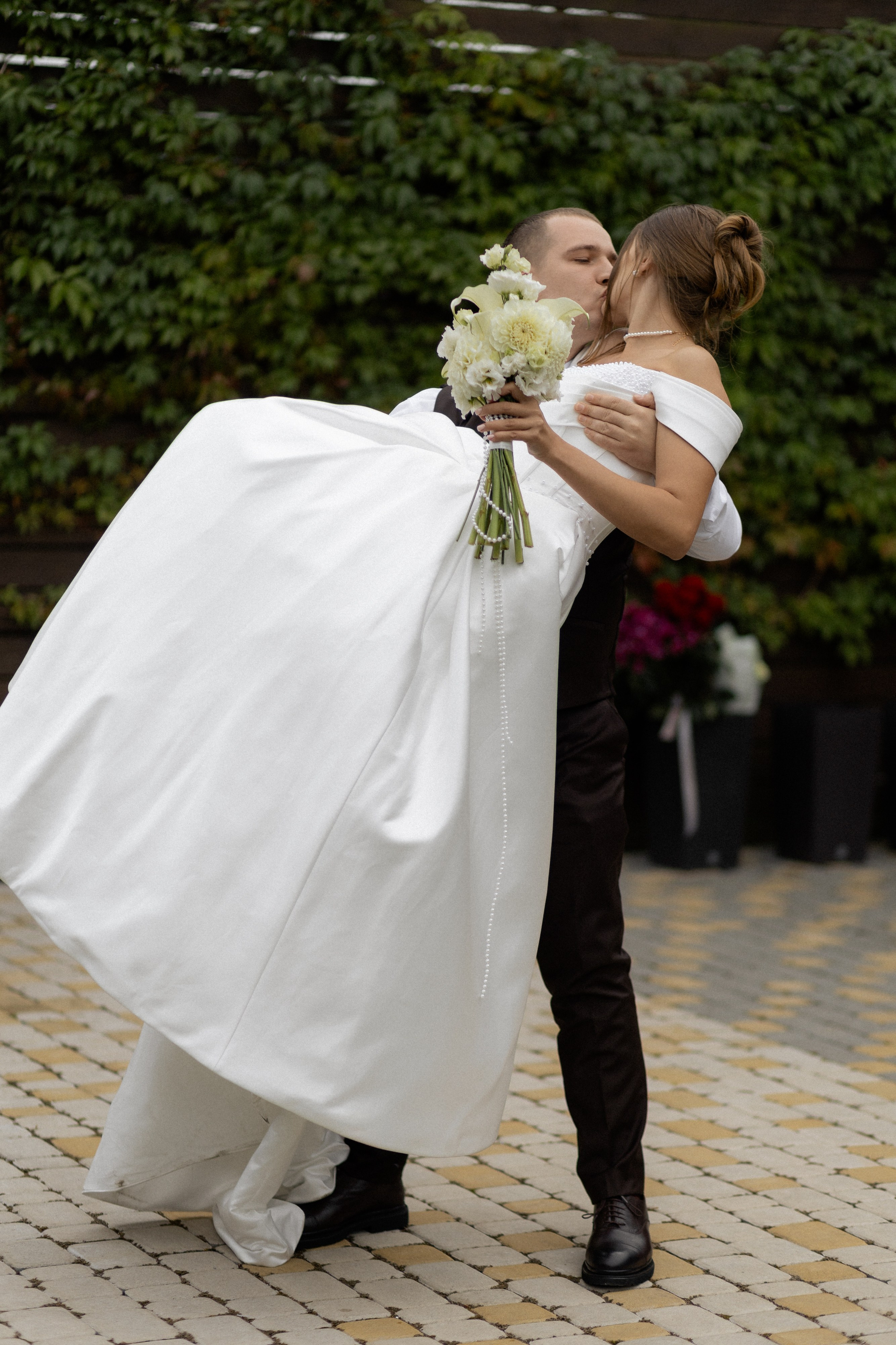 Свадебная фотосессия Анастасии и Игоря в Усадьбе Легенда. Свадебный фотограф в Минске/Беларуси Сергей Спиридонов