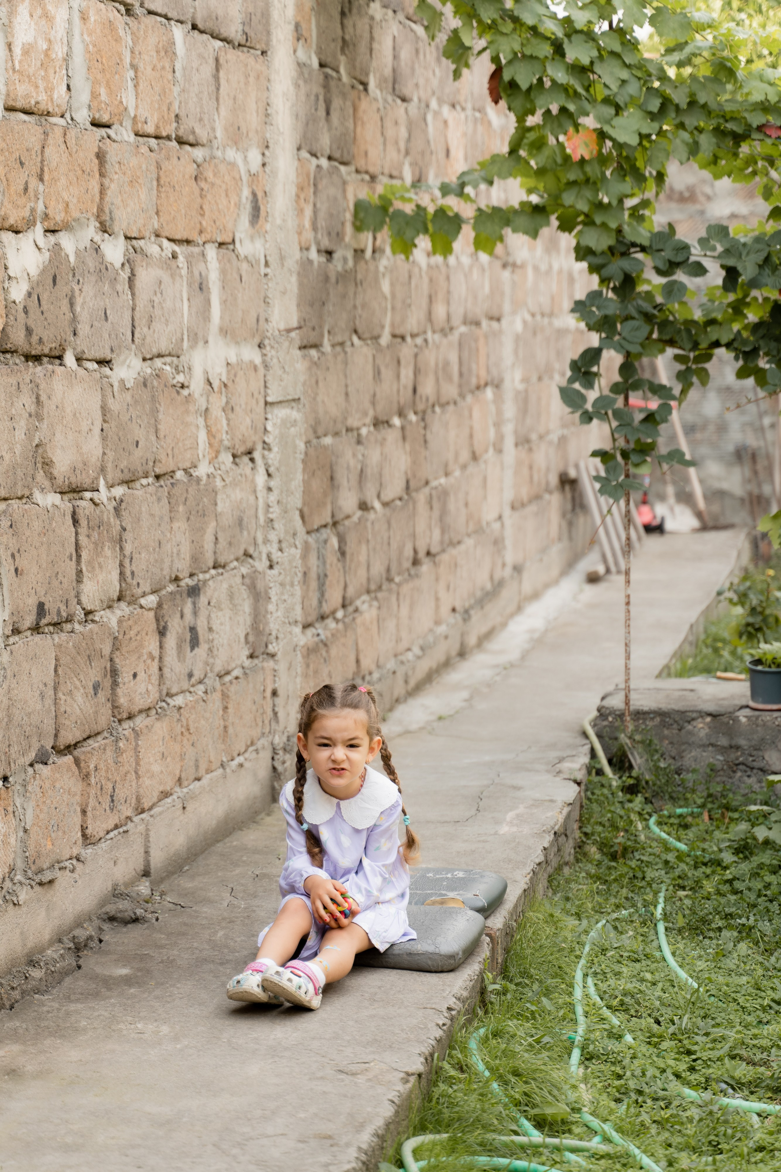 Аруся с дедушкой. Портретный и свадебный фотограф Алла Карени Москва