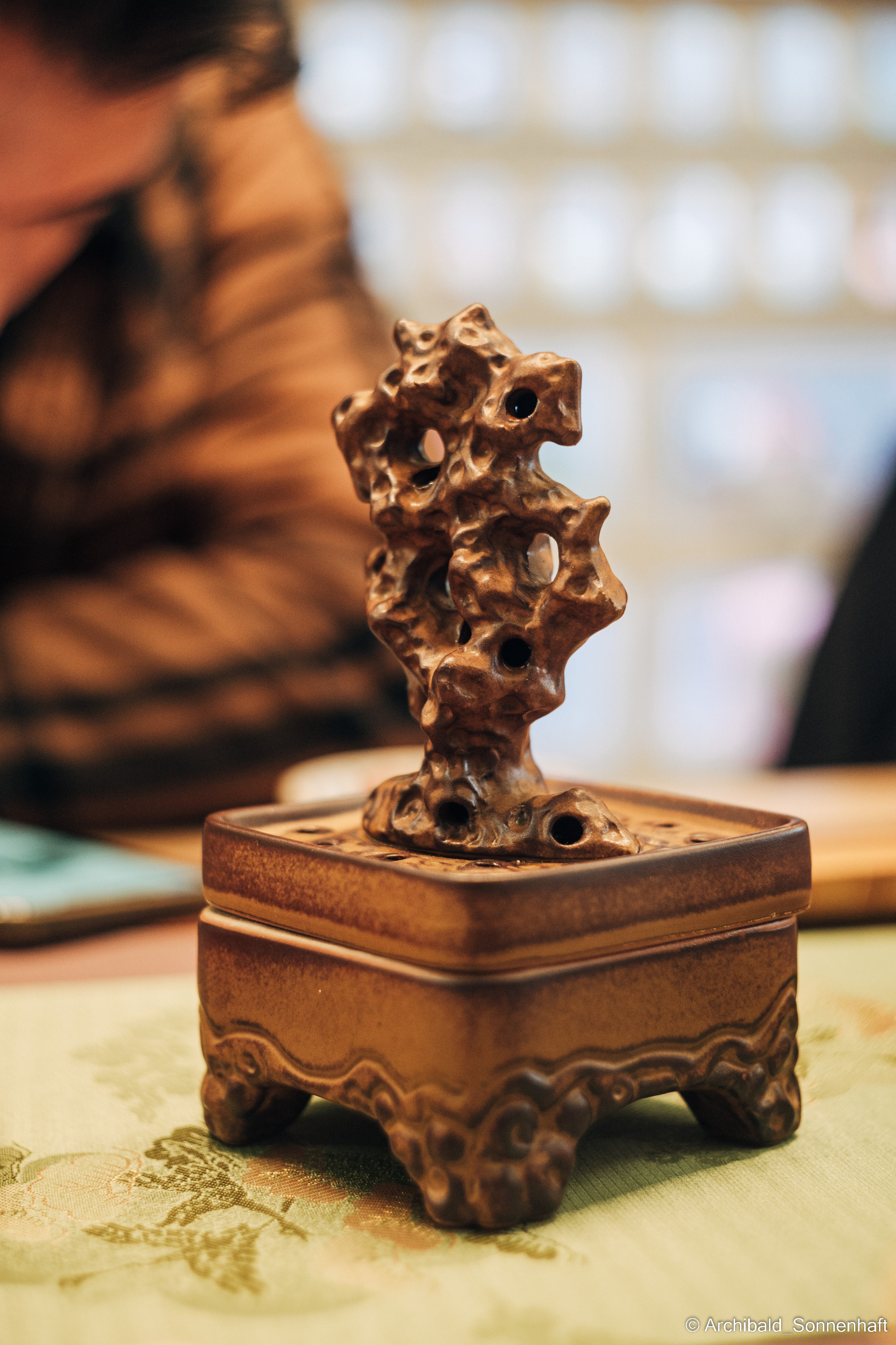 Chinese tea ceremony in Tianjin. Photographer in Guangzhou, China. Archibald Sonnenhaft