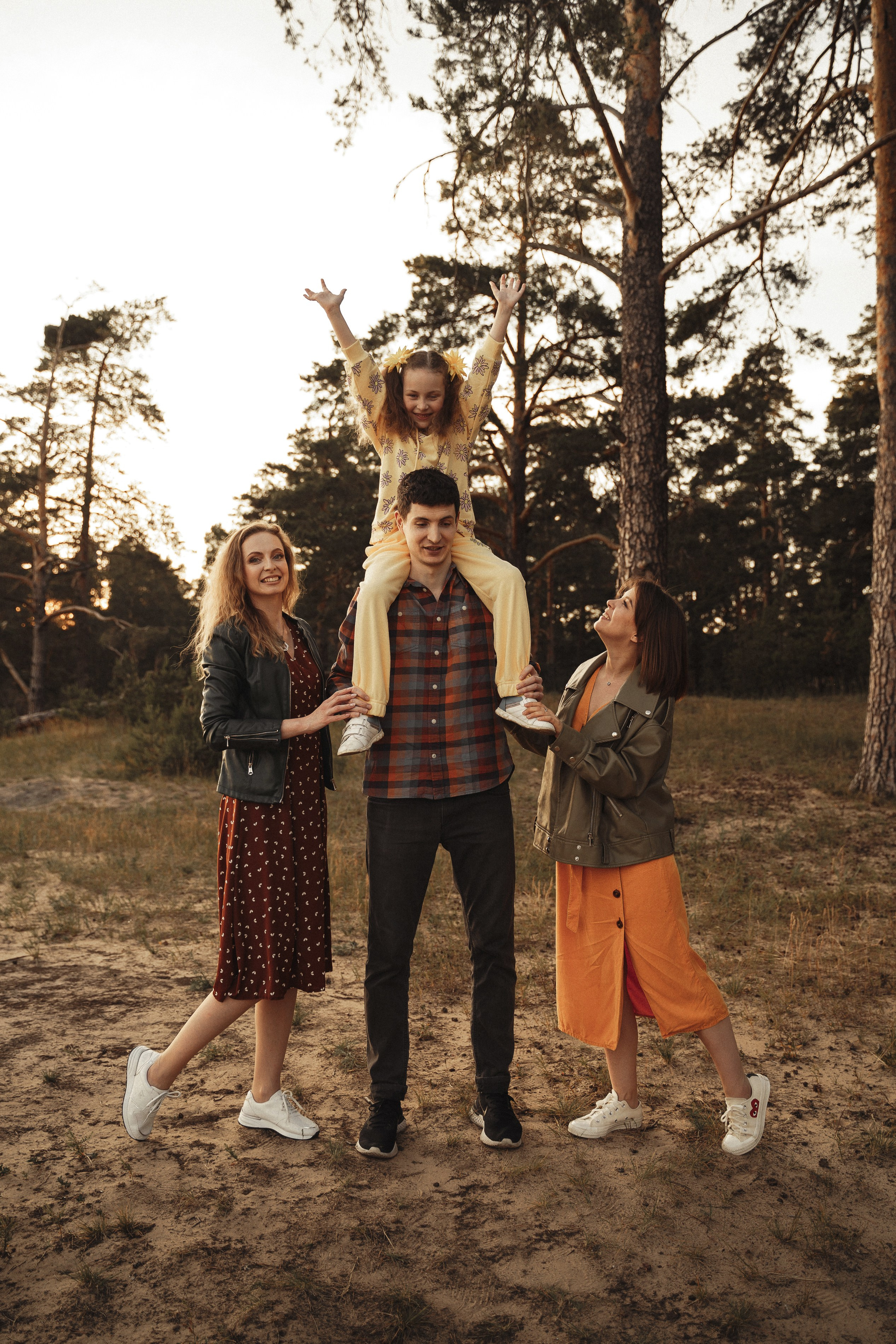 Татьяна и семья. Фотограф Алексей Кутырёв