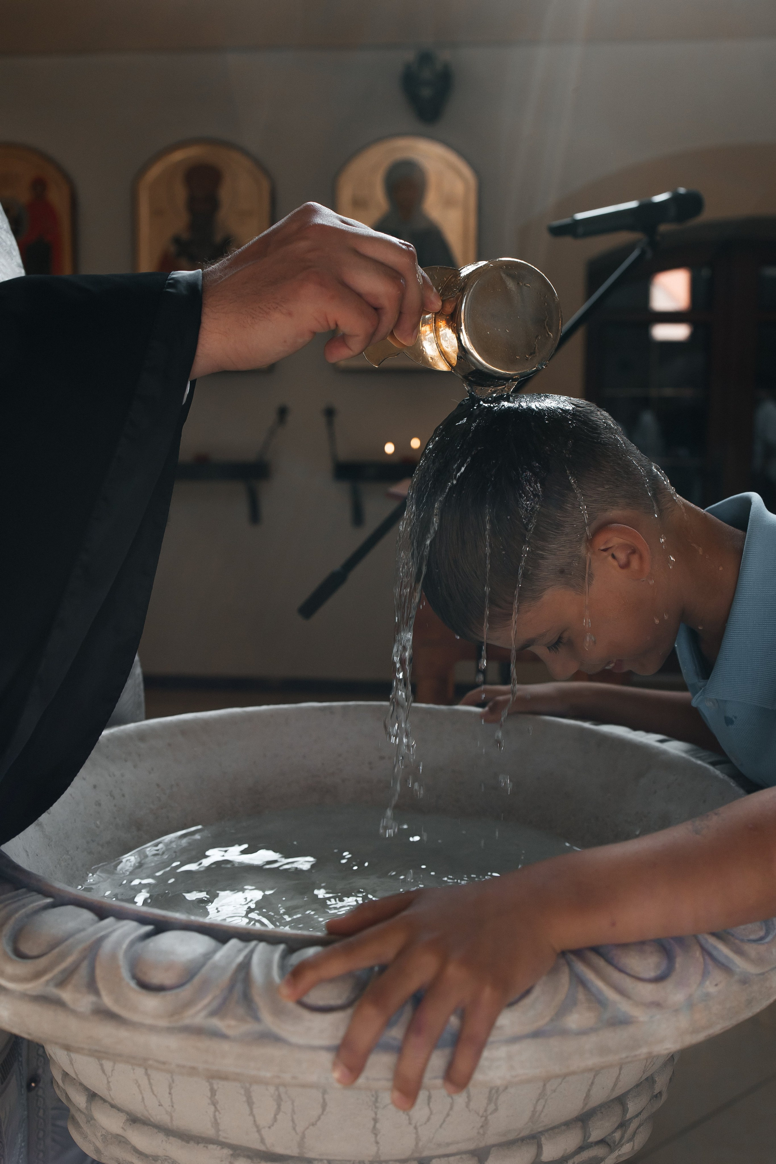 Таинство крещения. Фотограф в Тюмени