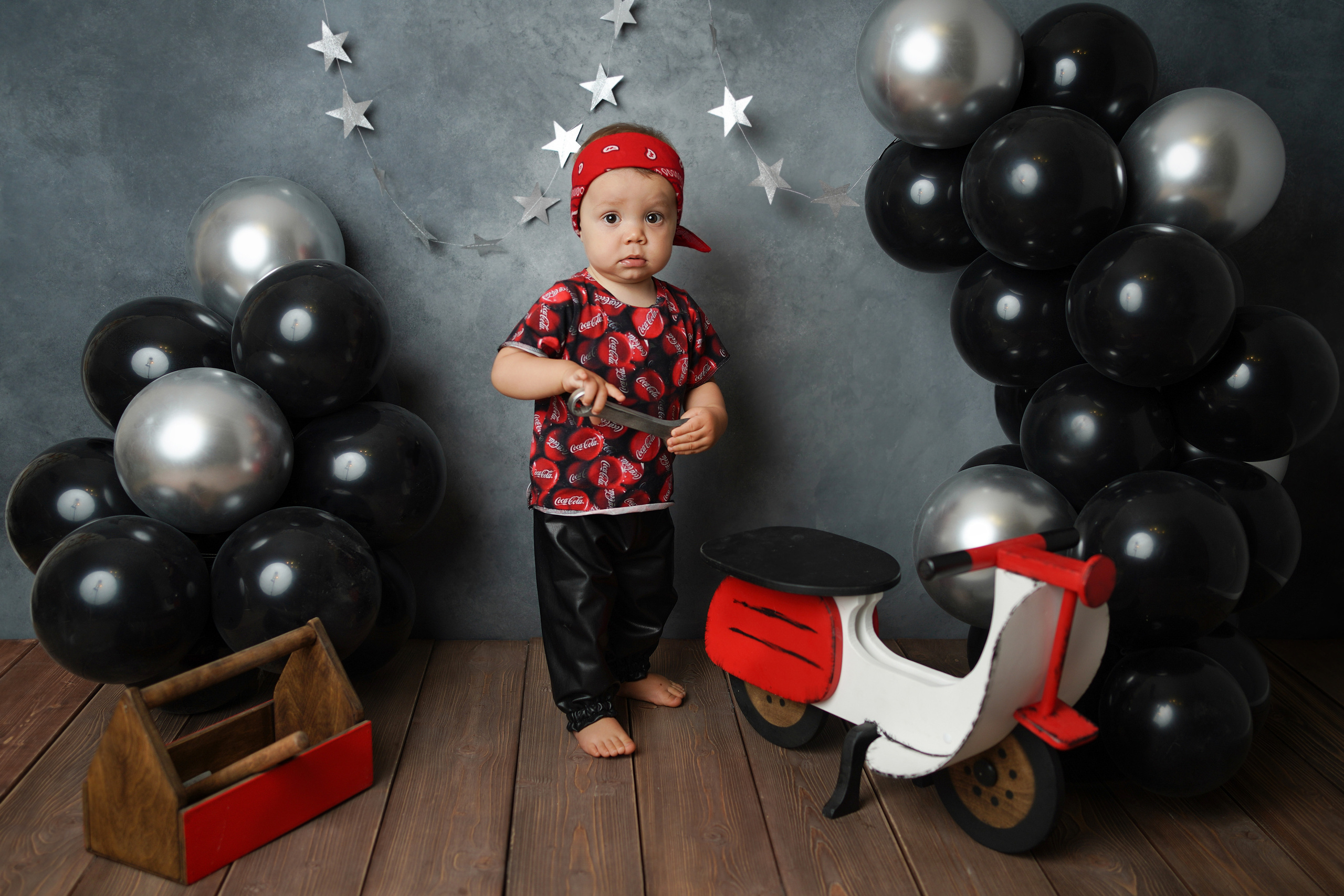 Детская фотосессия Первый годик Влада в детской фотостудии. Детский фотограф и фотограф новорожденных в Калининград Оксана Иваний
