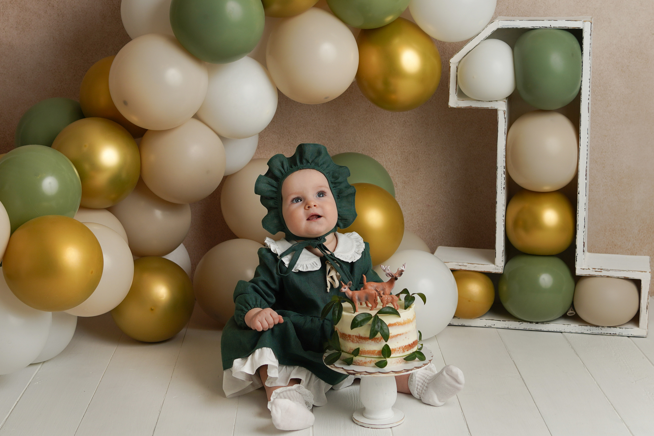 Детская фотосессия Первый год для девочек. Детский фотограф и фотограф новорожденных в Калининград Оксана Иваний