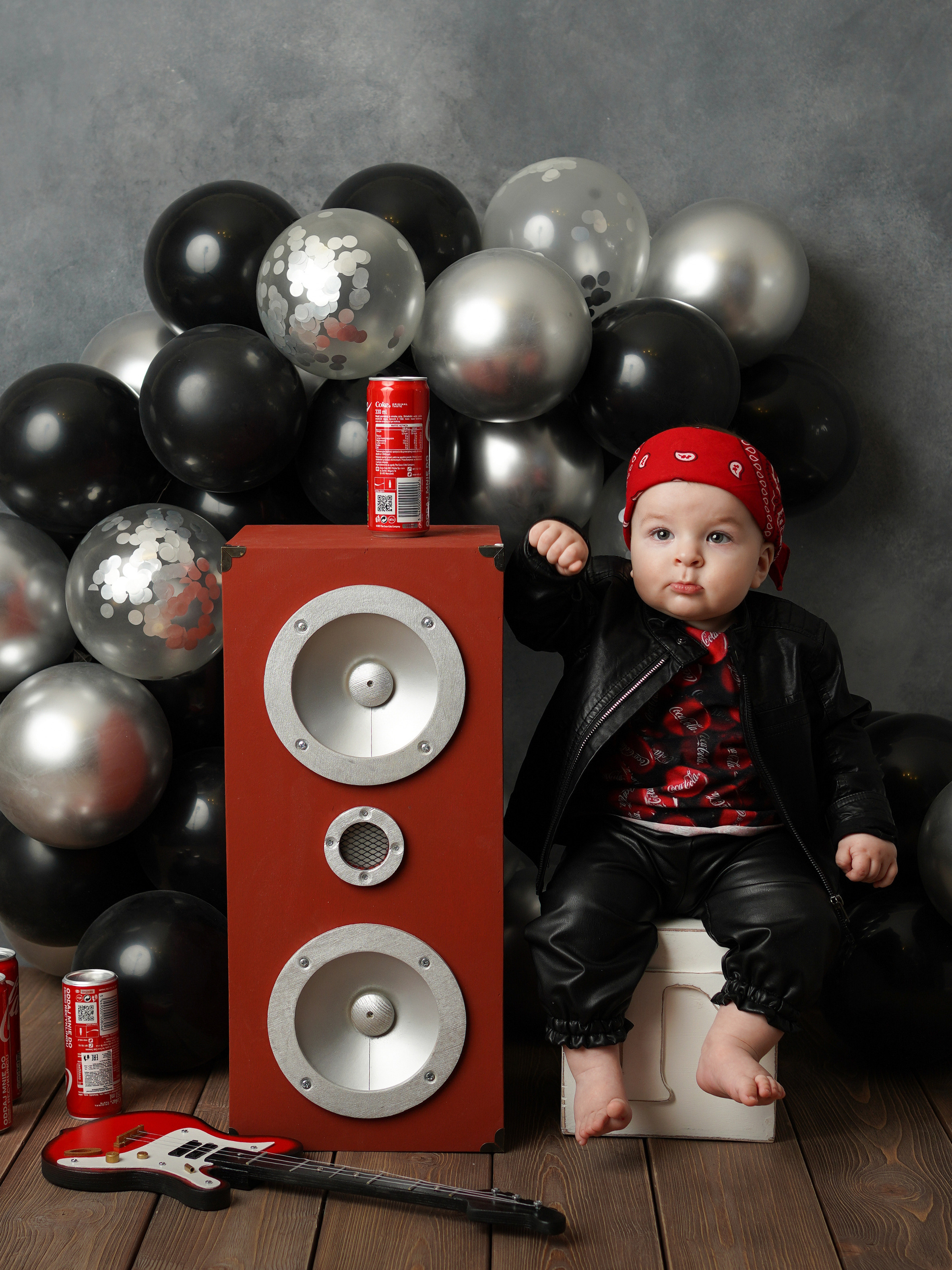 Детская фотосессия Первый год проходит в моей студии в  Калининграде