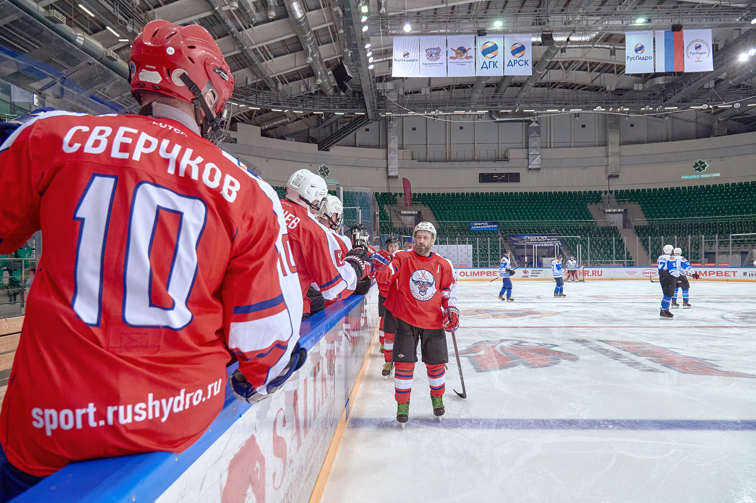 Платинум Арена — Хоккей — РусГидро. Фотограф Яковлев Роман — Красноярск