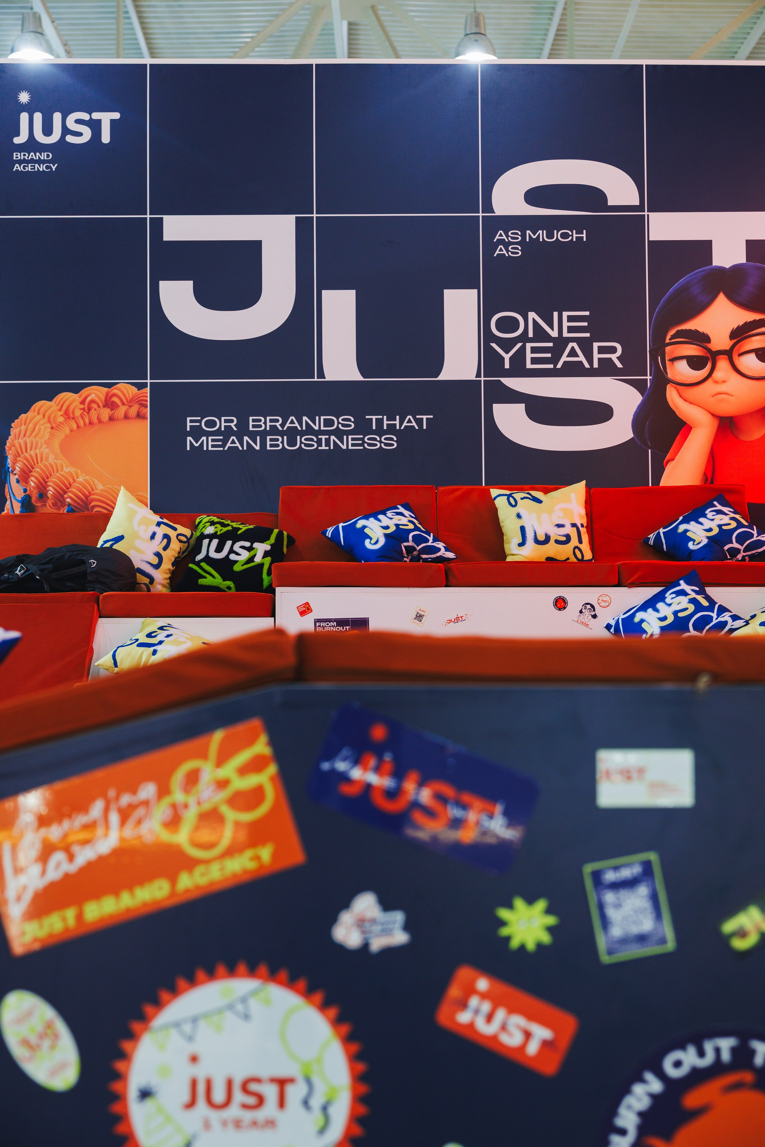 JUST ONE YEAR | MAC Yerevan. JUST BRAND AGENCY