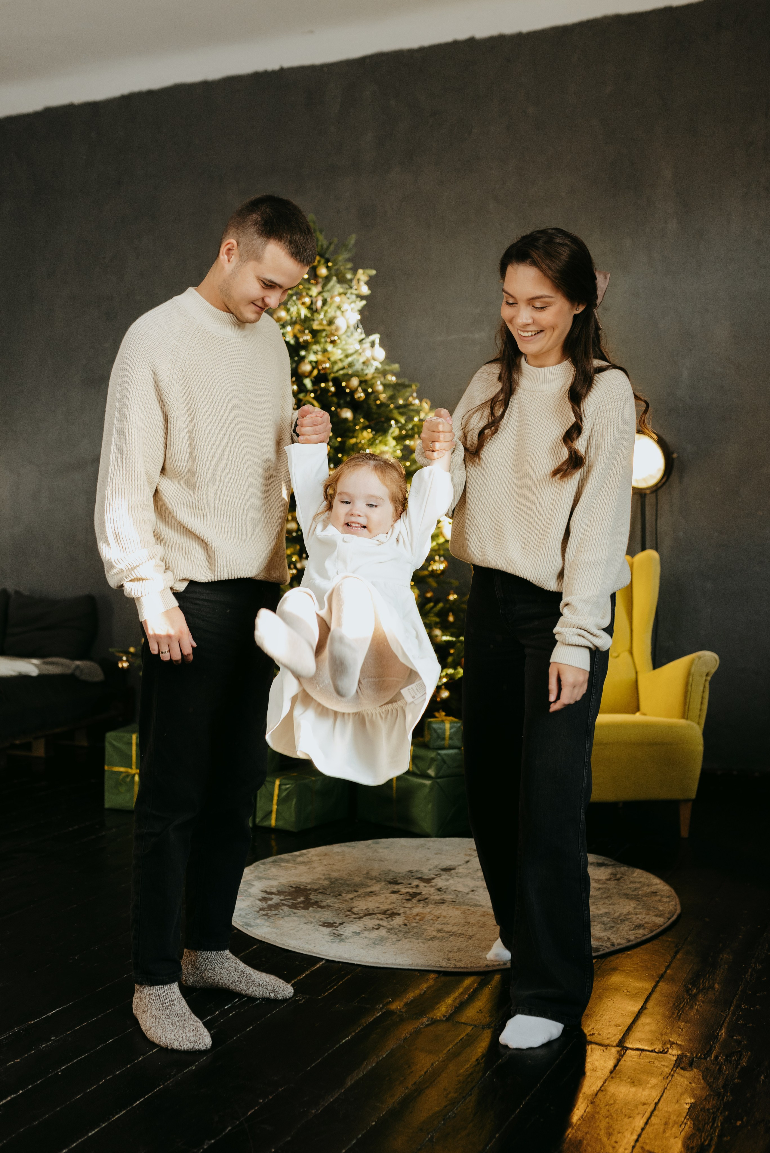 Алина, Тимур и Оливия. Фотограф в Уфе Комягина Анастасия