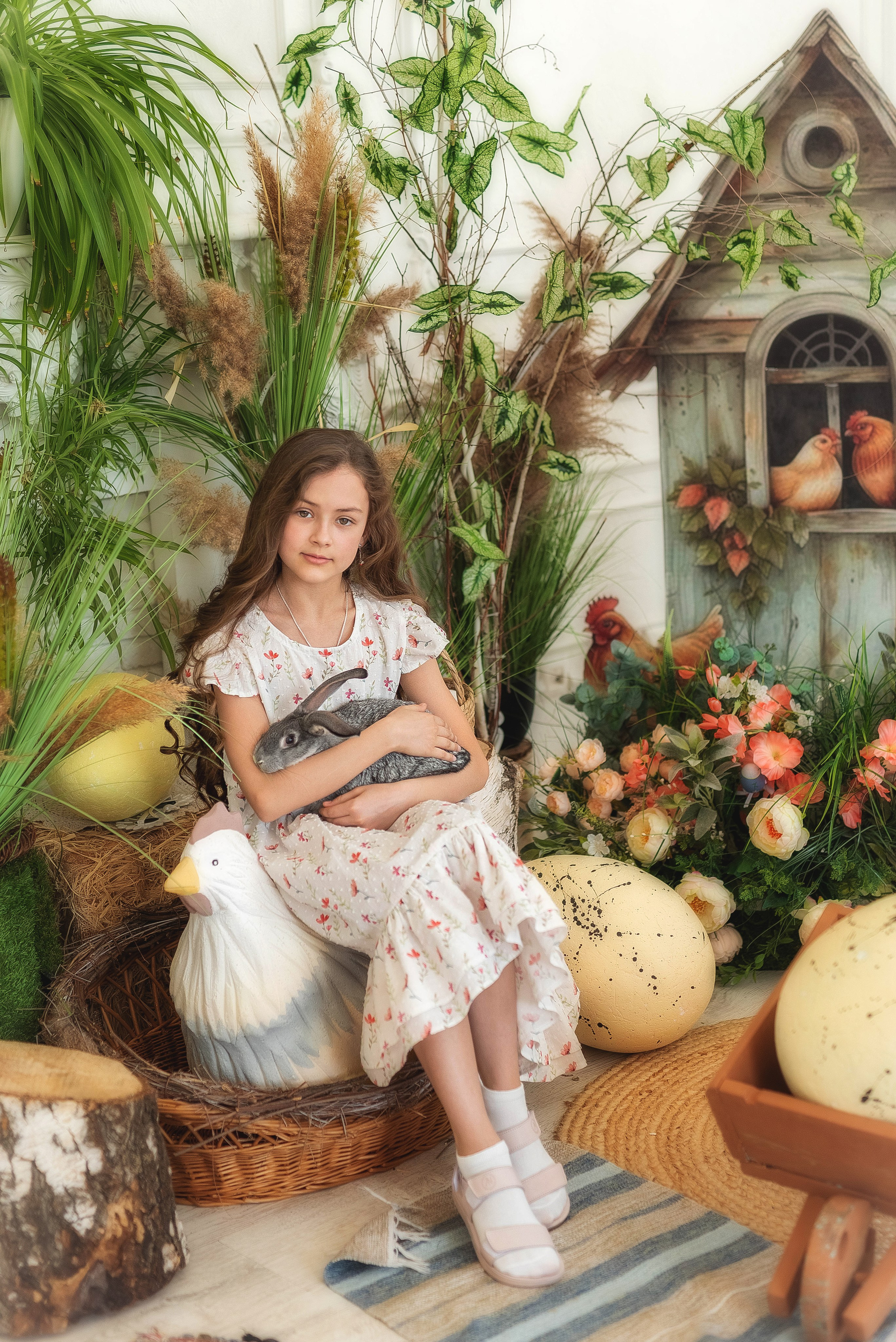 Детская пасхальная фотосессия. Семейный, детский фотограф в Воронеже Анна Никитина