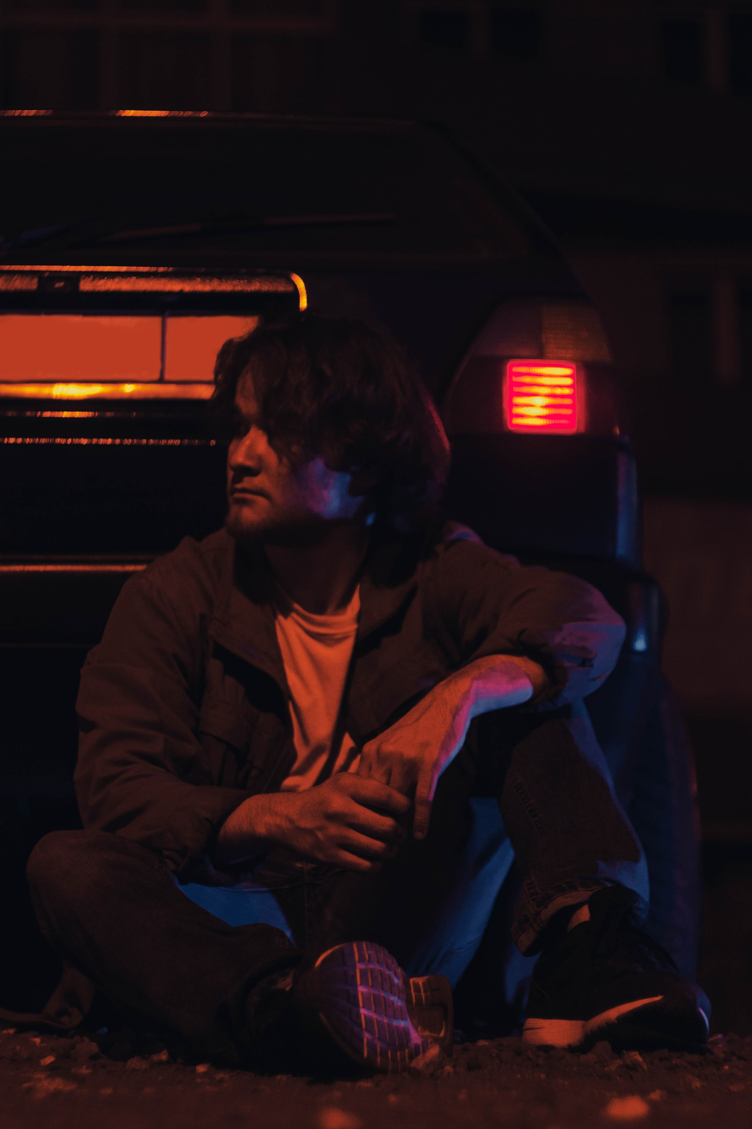 Кирилл. Фотосессия в стиле Драйв. Касаткин Никита. Фотограф