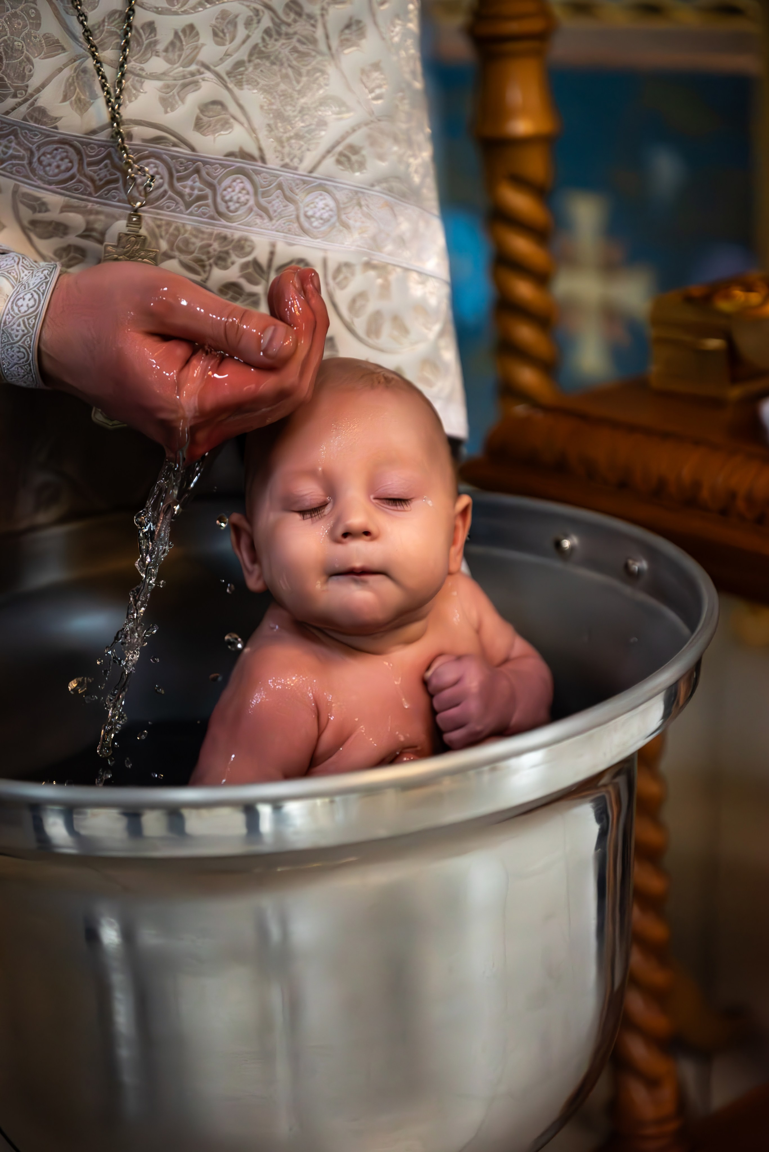 Крещение Тихона. Фотограф самых запоминающихся моментов Вашей жизни