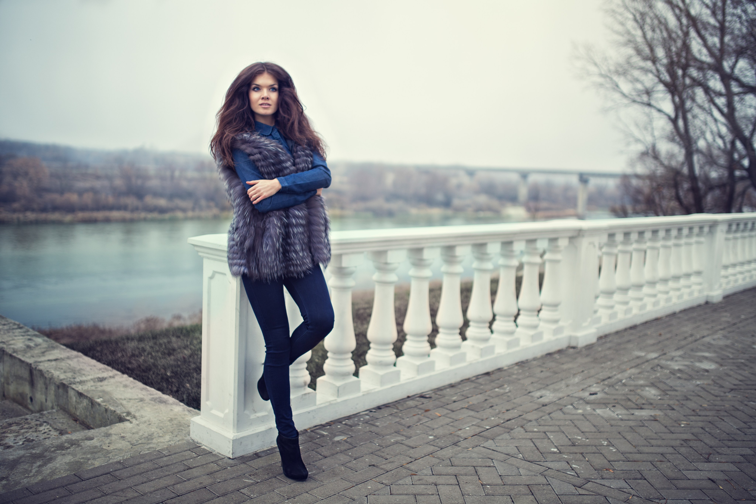 Фотосет с Ольгой на природе в Рамонском районе в формате для «себя»