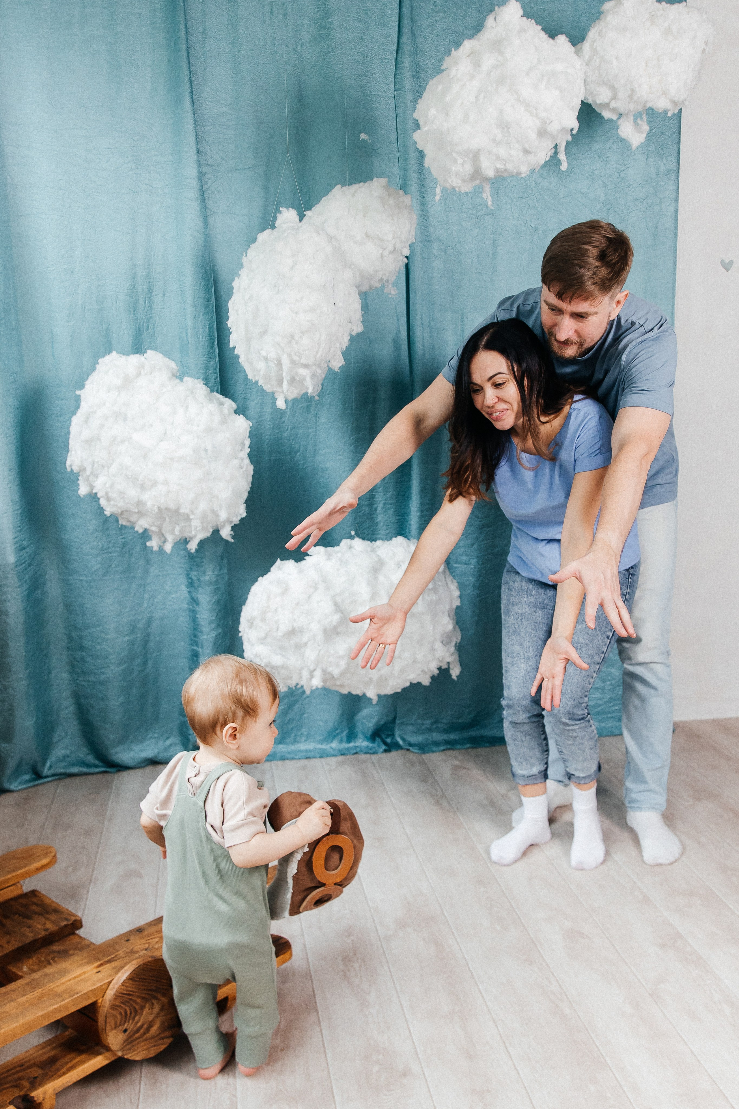 Фотосессия на 1 годик, детская фотостудия Кемерово