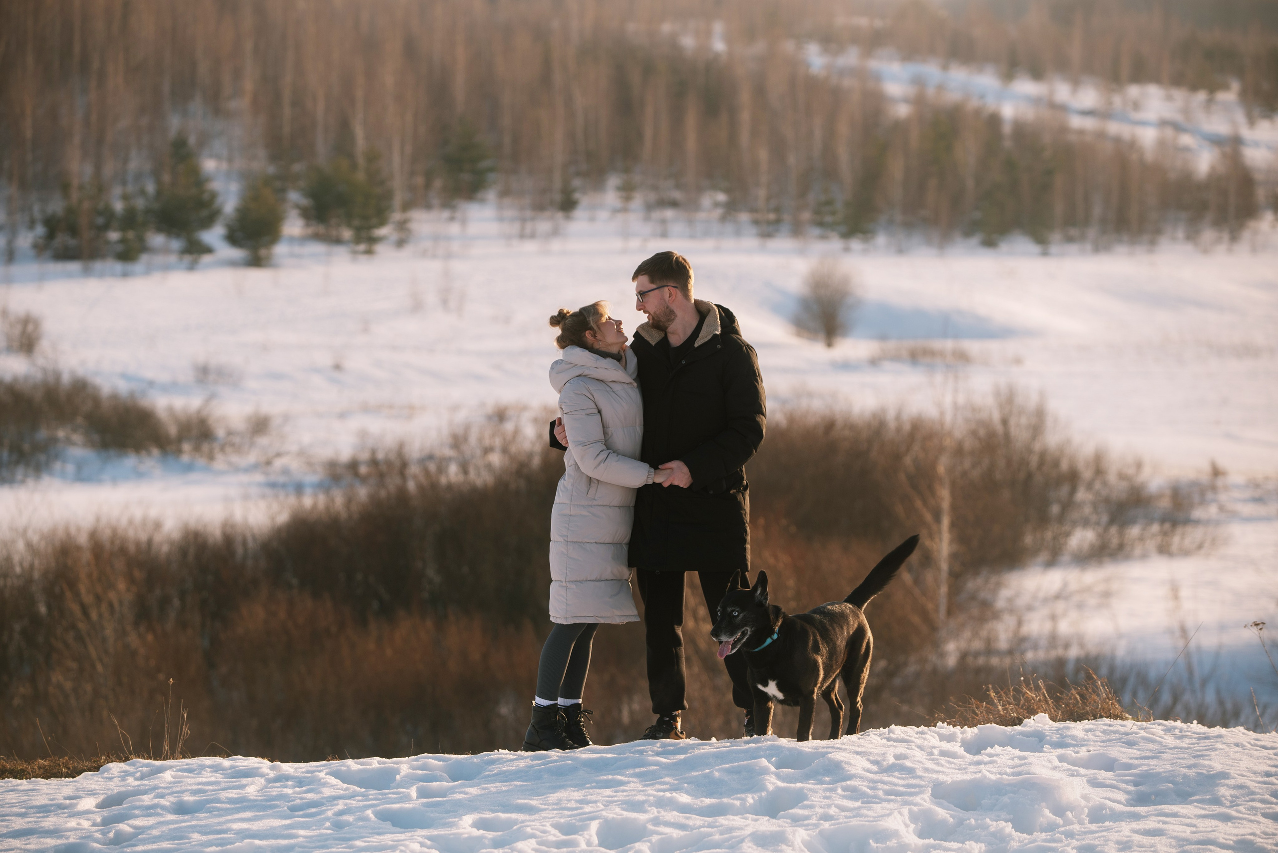 Лариса, Денис и Шепс. Фотограф Анна Тюрина