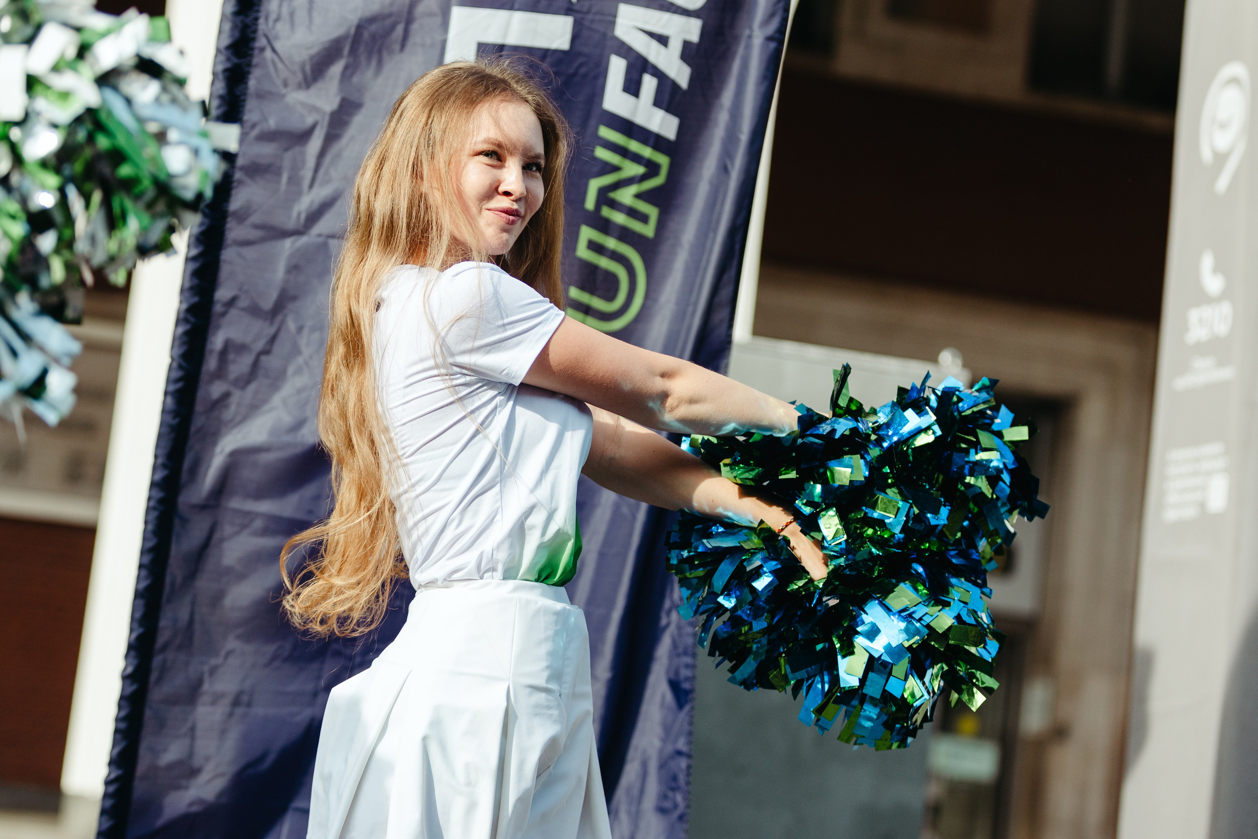 УRF на Московском Марафоне. Фотограф Иван Косарев