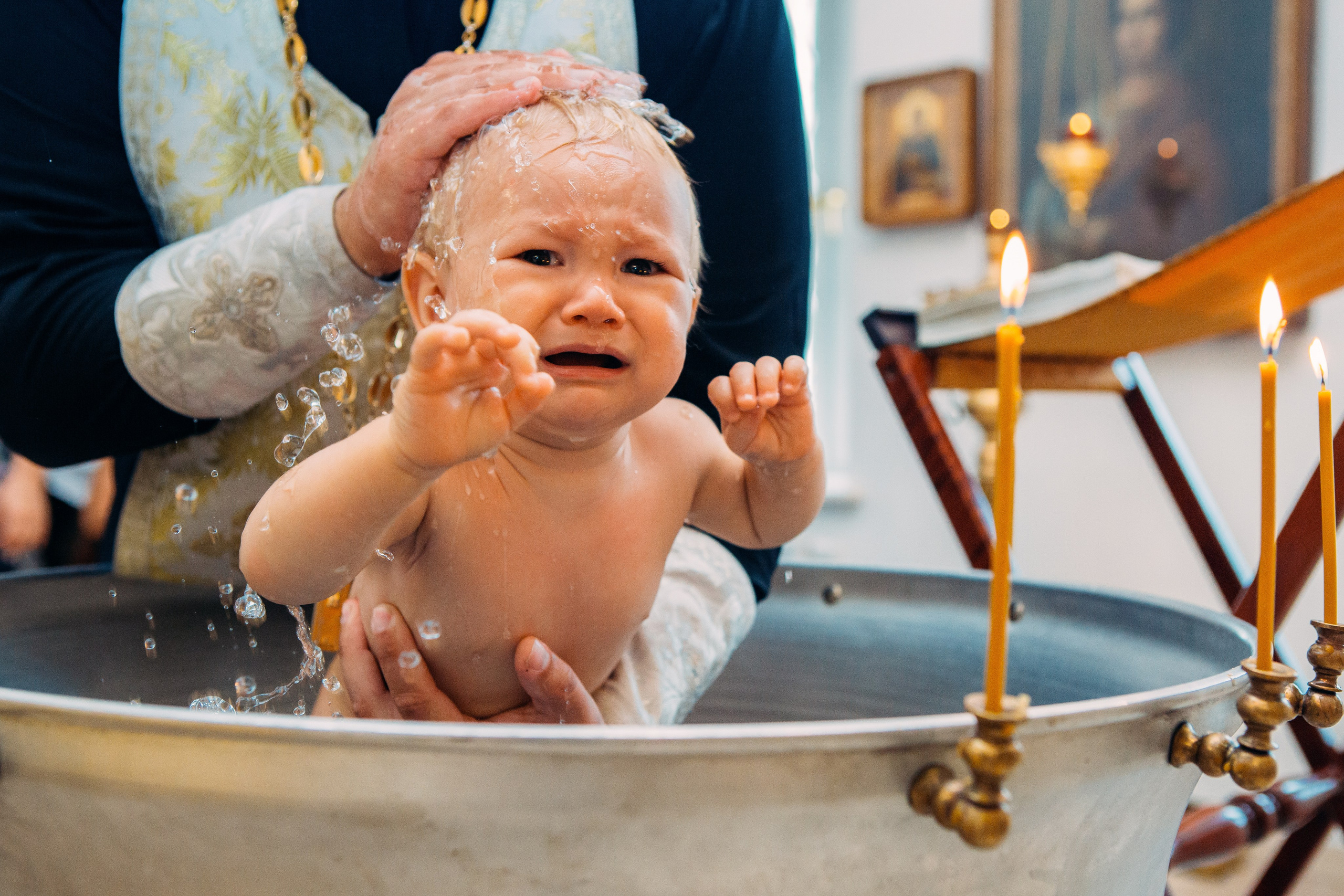 Таинство крещения и венчания. Фотограф в Подольске