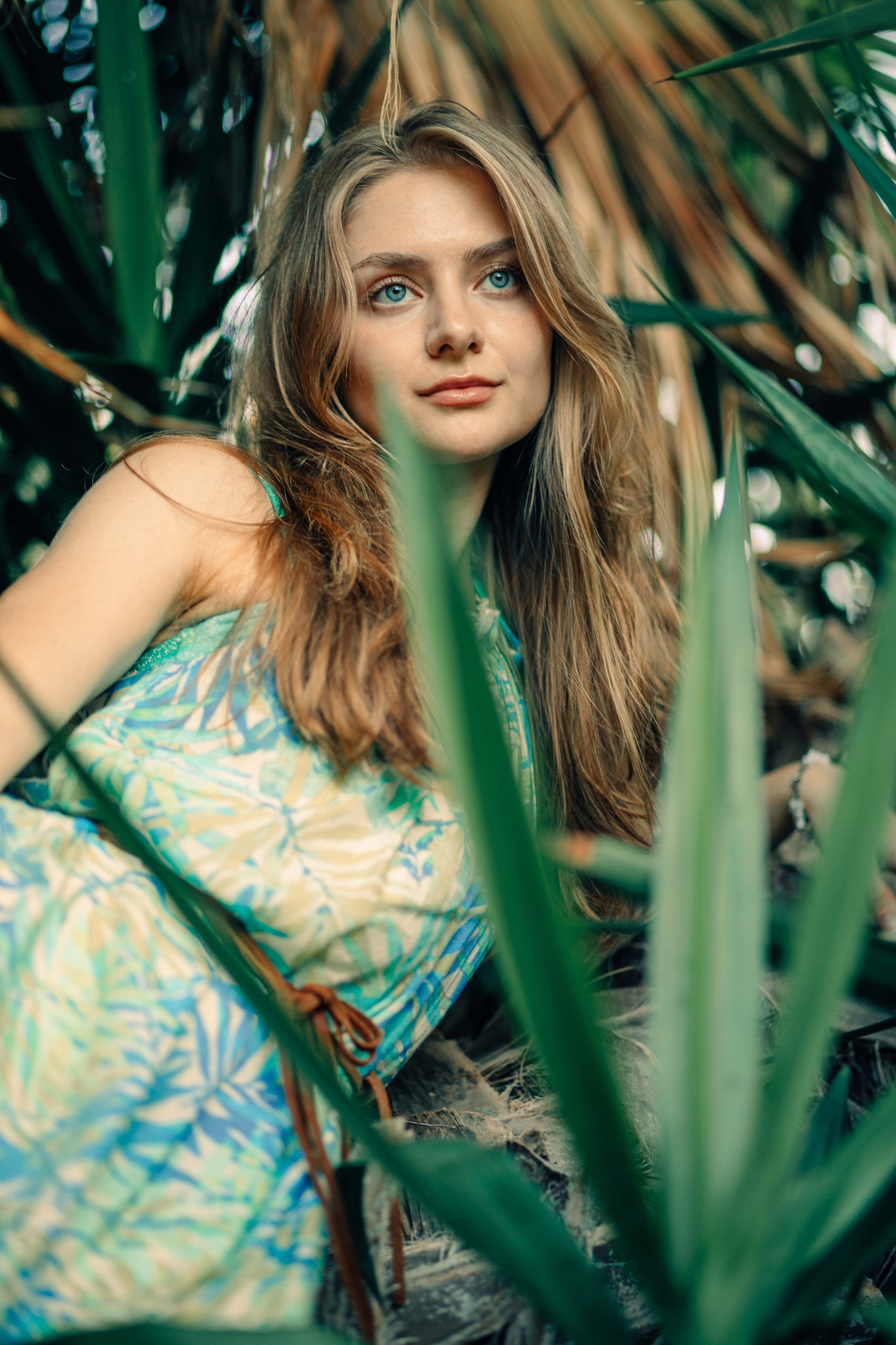 Марго в пальмах. Семейный и детский фотограф в Санкт-Петербург. Natalia Fadel