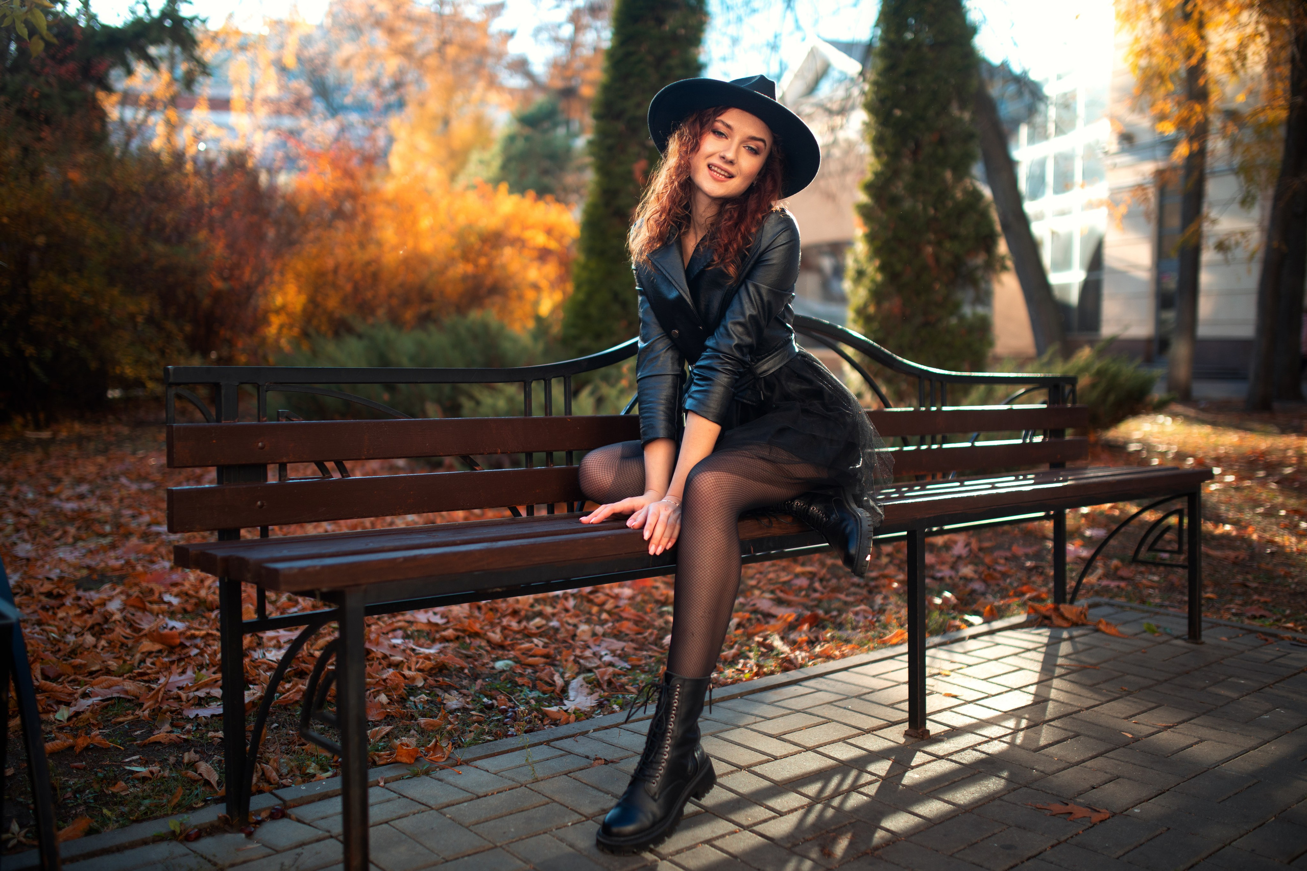 Осенняя фотосъемка в парке с Анастасией в формате для «себя»