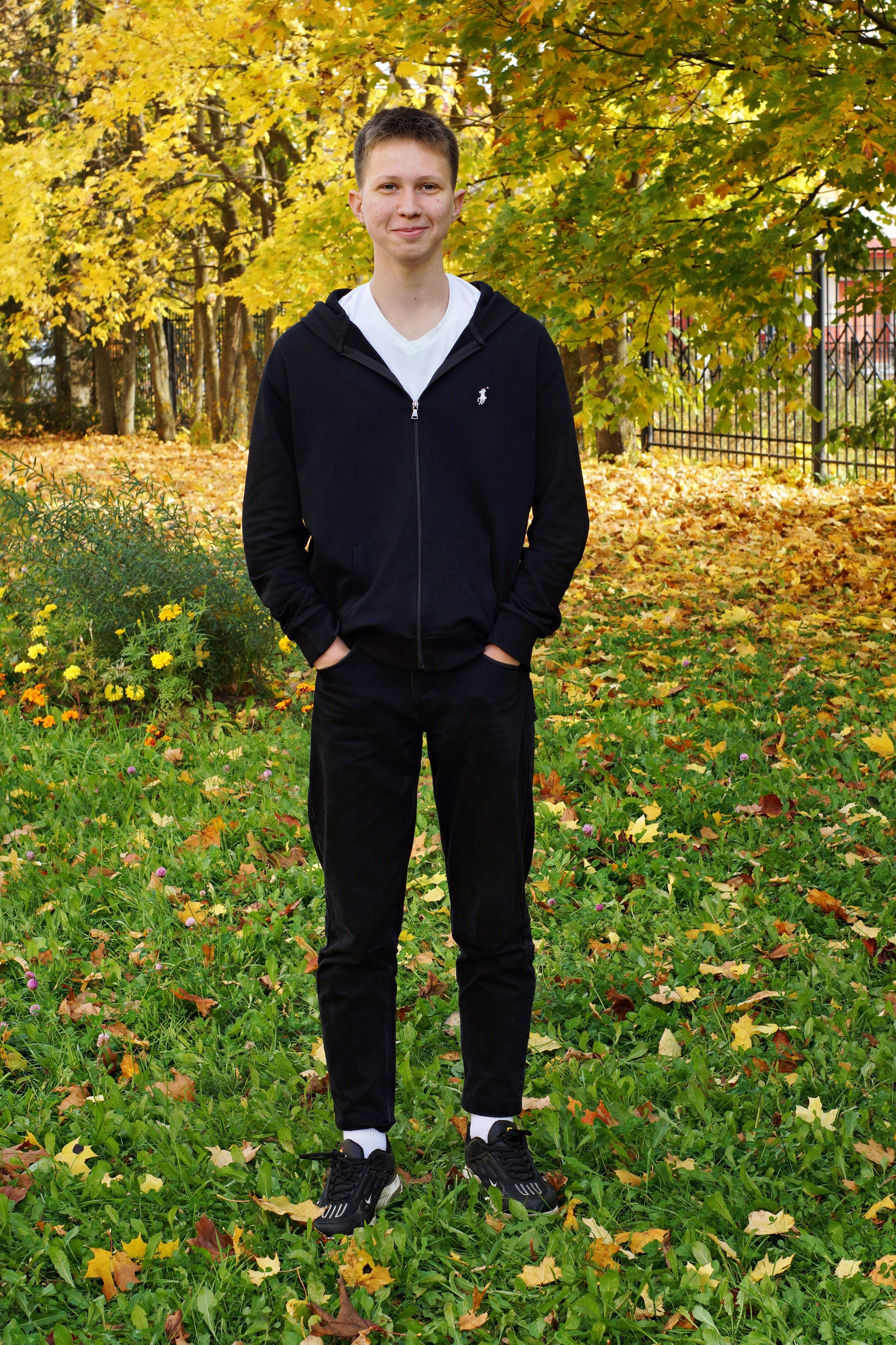 Осенняя фотосессия в школе г. Йошкар-Ола