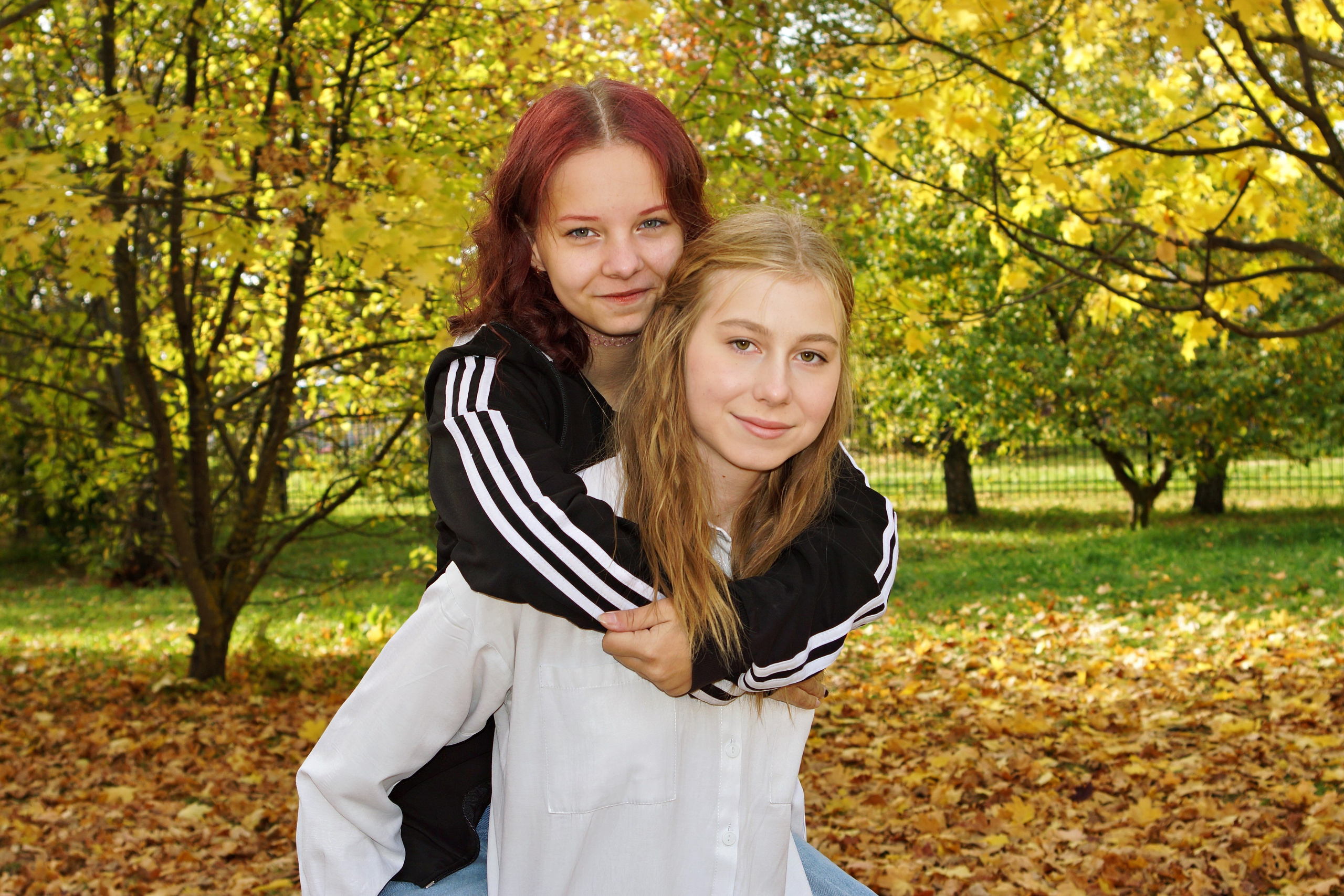 Осенняя фотосессия в школе г. Йошкар-Ола