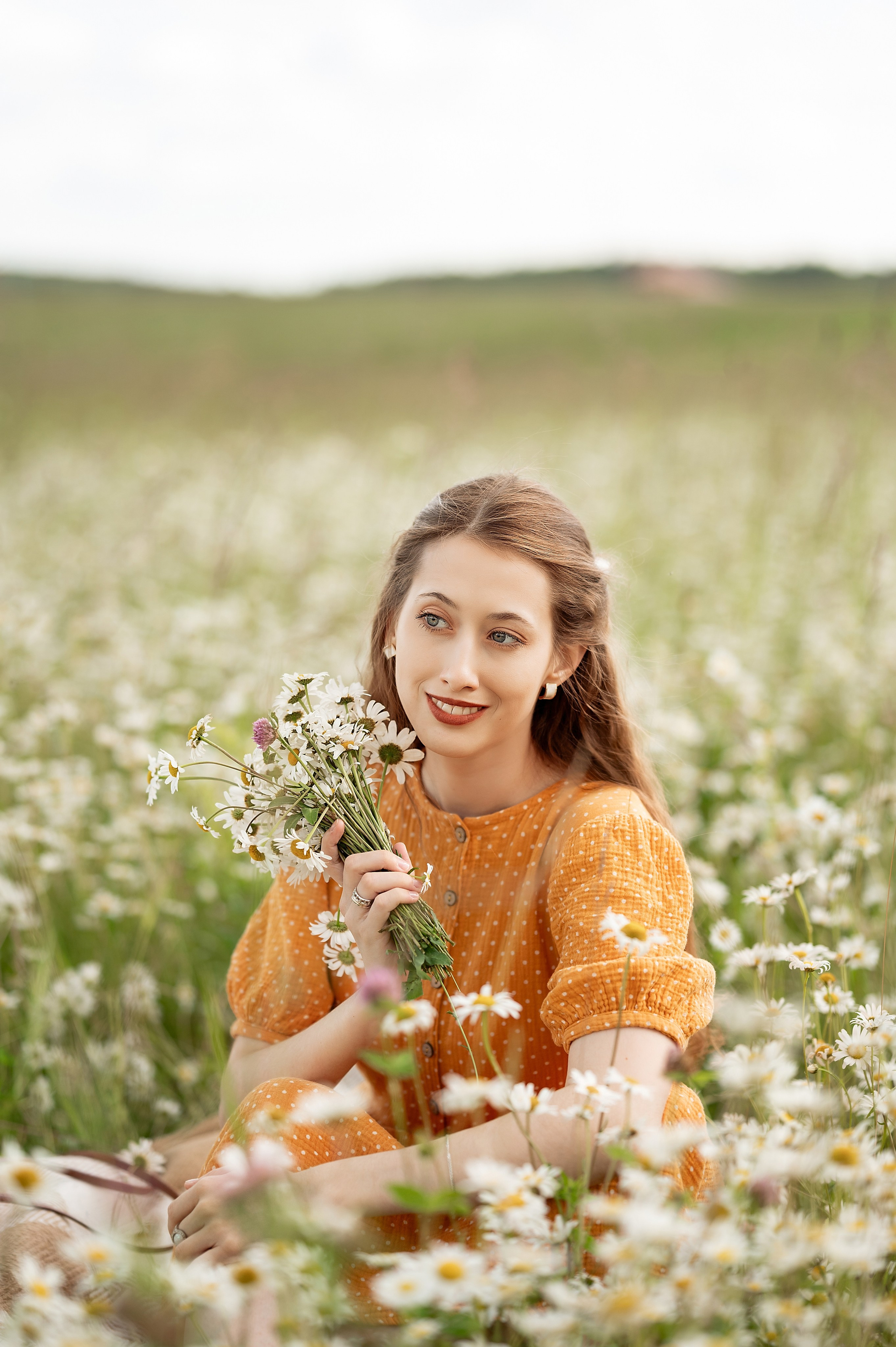 Ромашковое поле. Детский и семейный фотограф г. Москва Оксана Катаджи