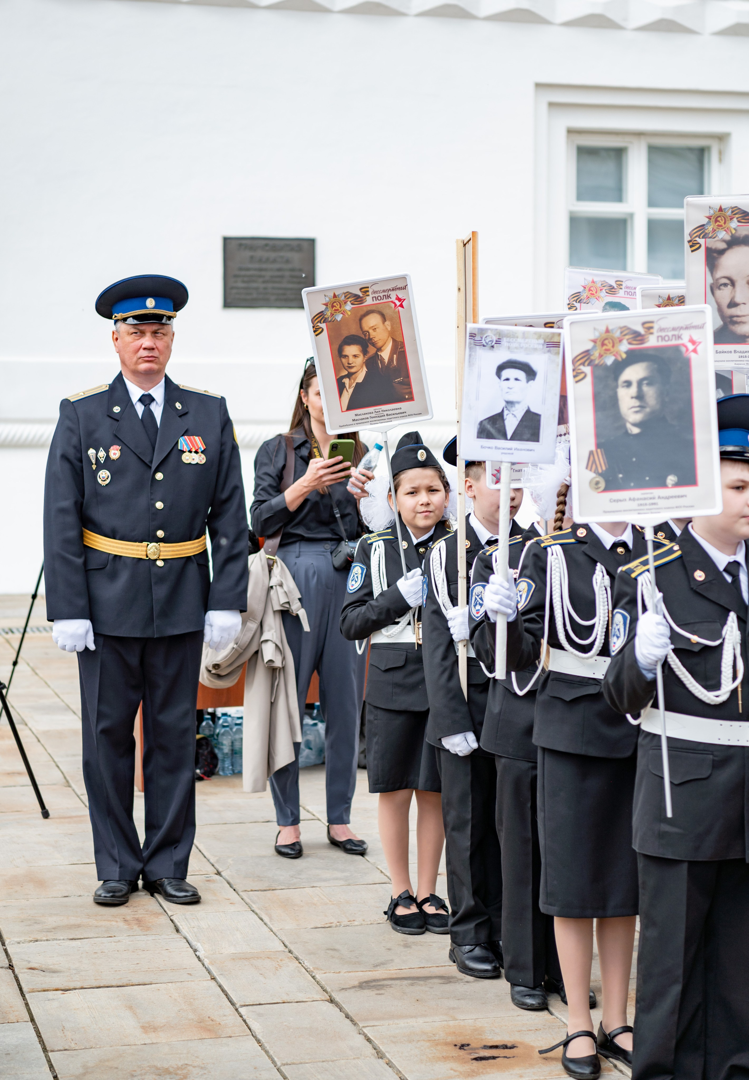 Фотосессия Присяги кадетов «Школа 1231 им. В. Д. Поленова». Детский и семейный фотограф г. Москва Оксана Катаджи